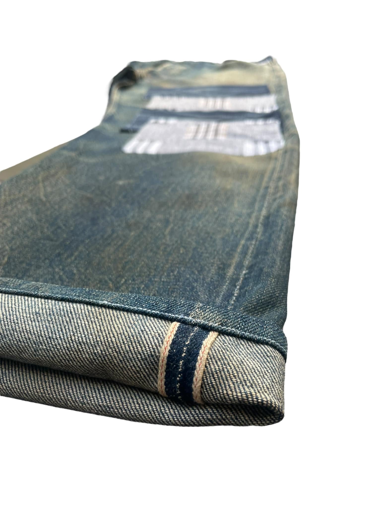 Vintage Gleem Selvedge Distressed Denim