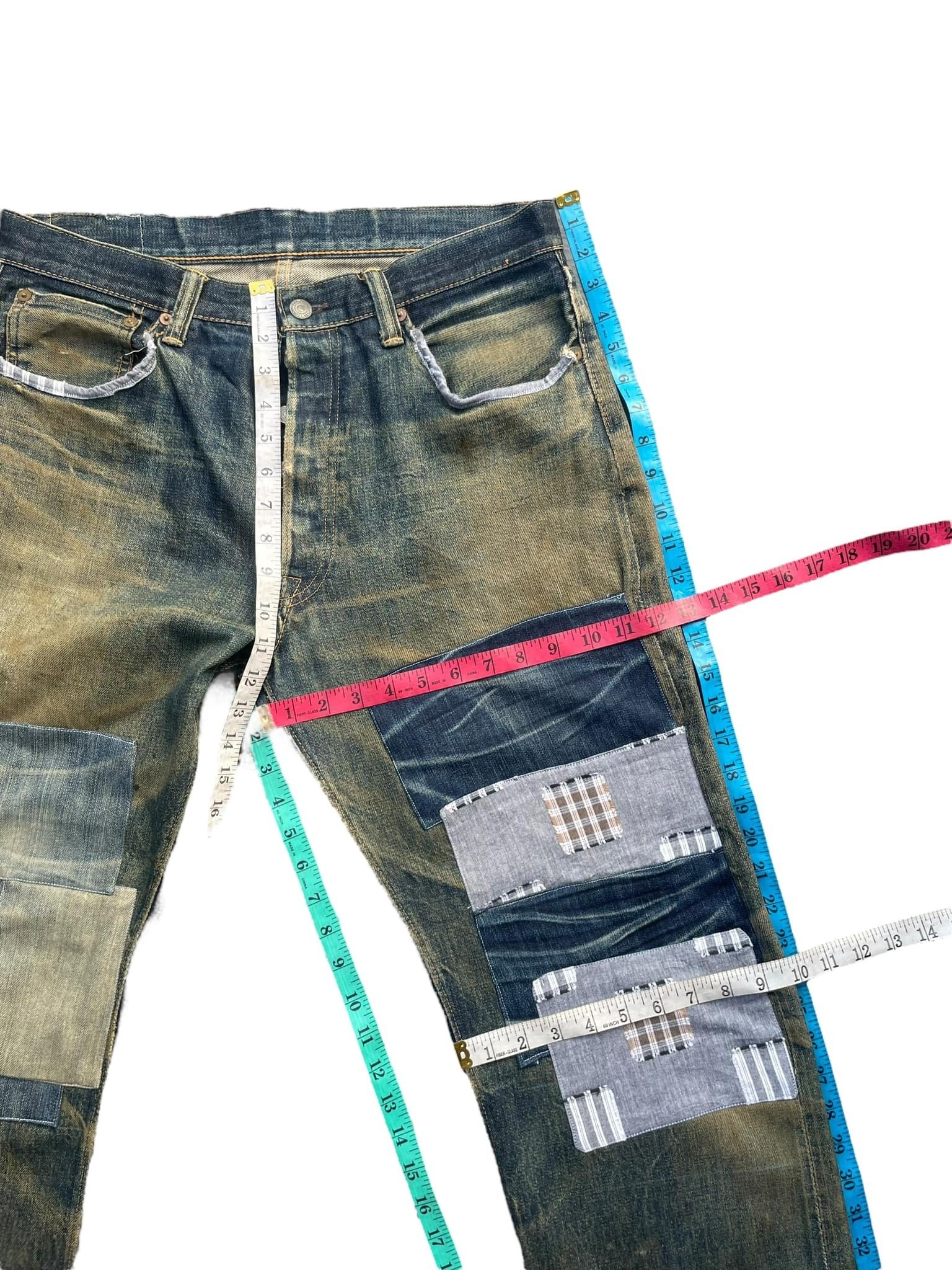 Vintage Gleem Selvedge Distressed Denim