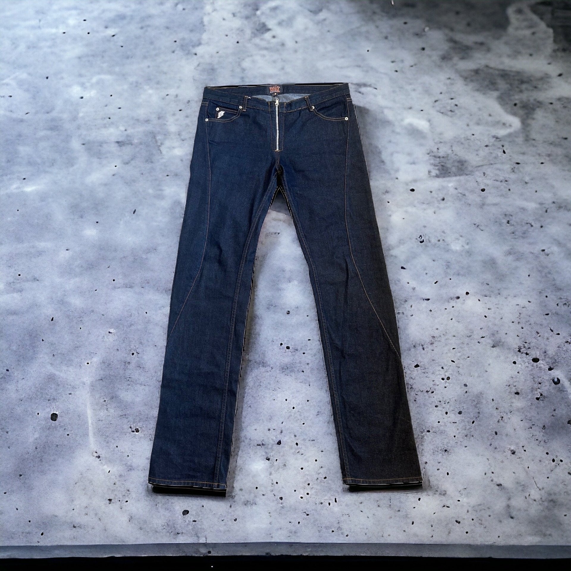W & LT Curved Panel Denims