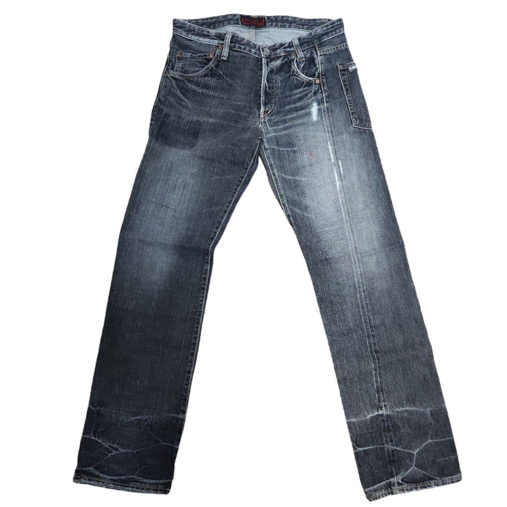 Sample Johnbull Asymmetrical Side Stitch Denim