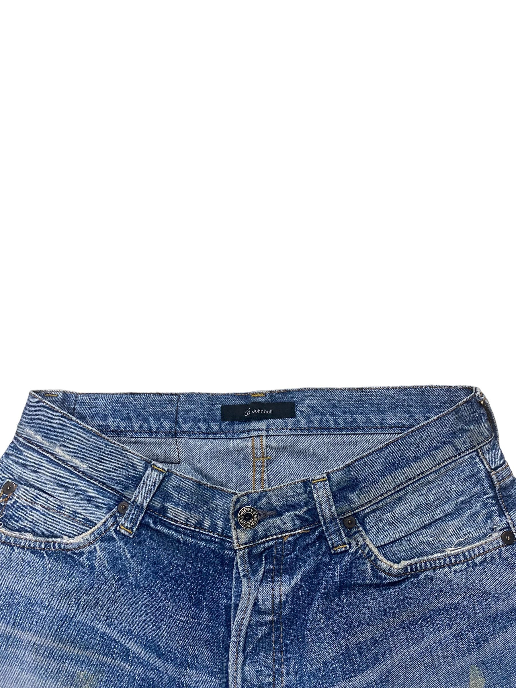 Johnbull Distressed Denim With Repairs