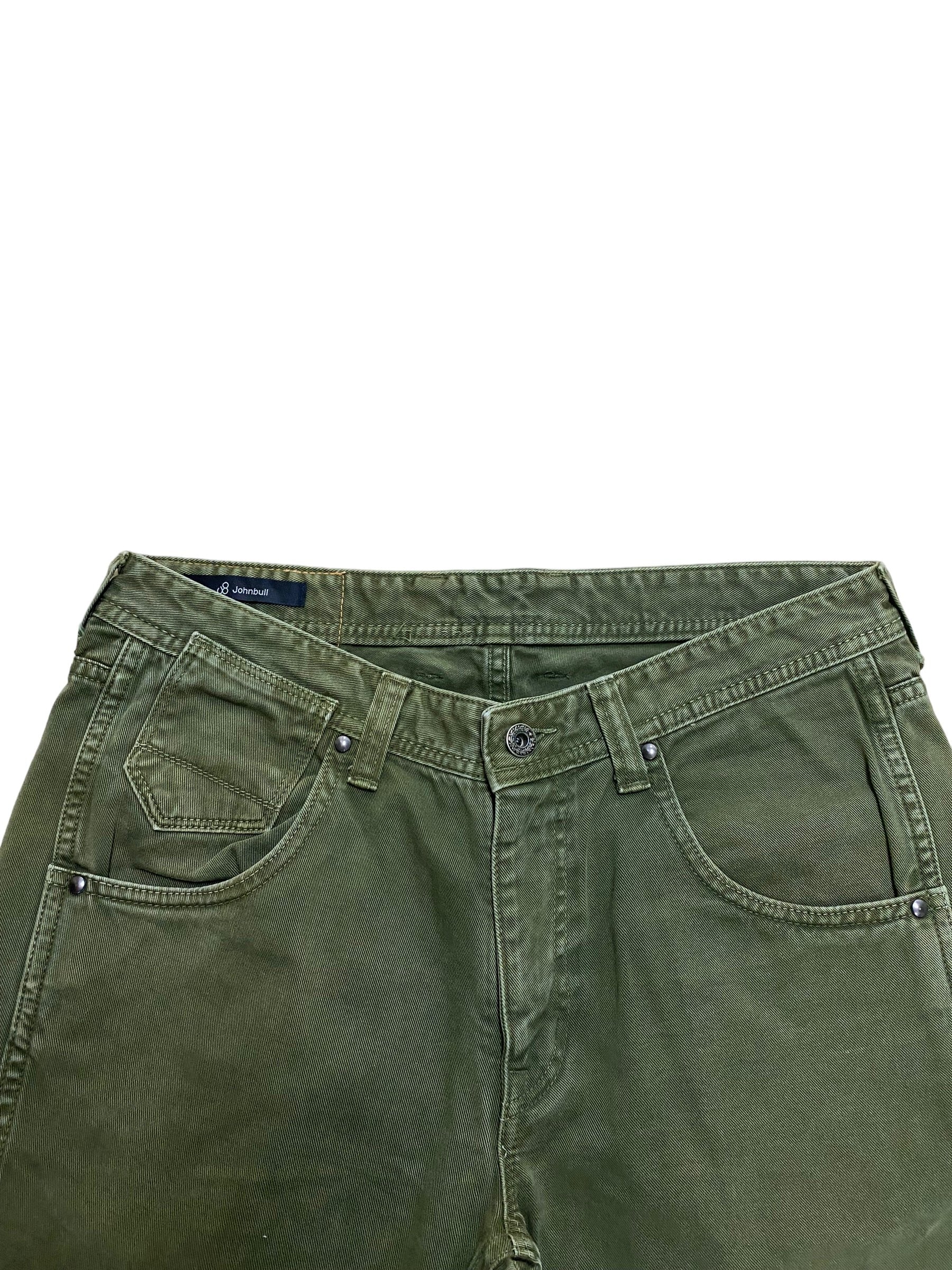 Johnbull Green Dyed Japanese Denim
