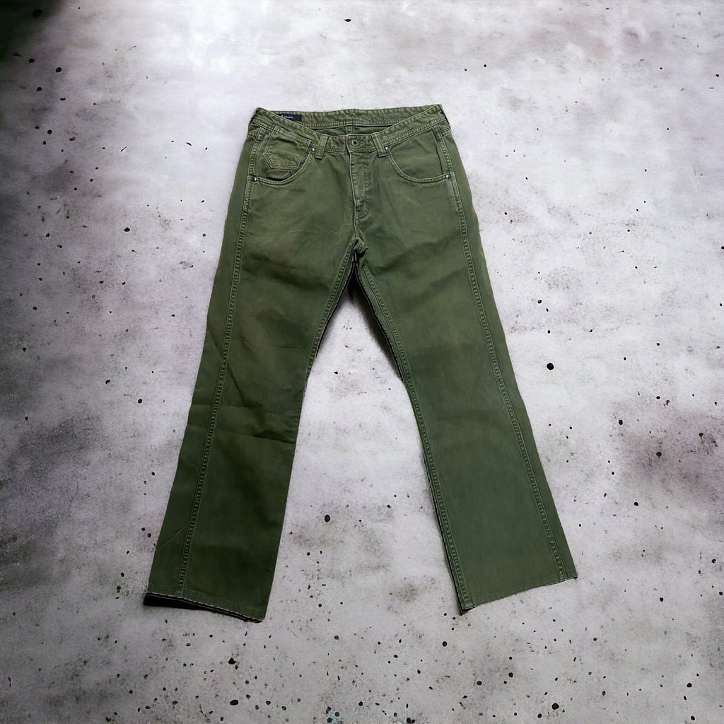 Johnbull Green Dyed Japanese Denim