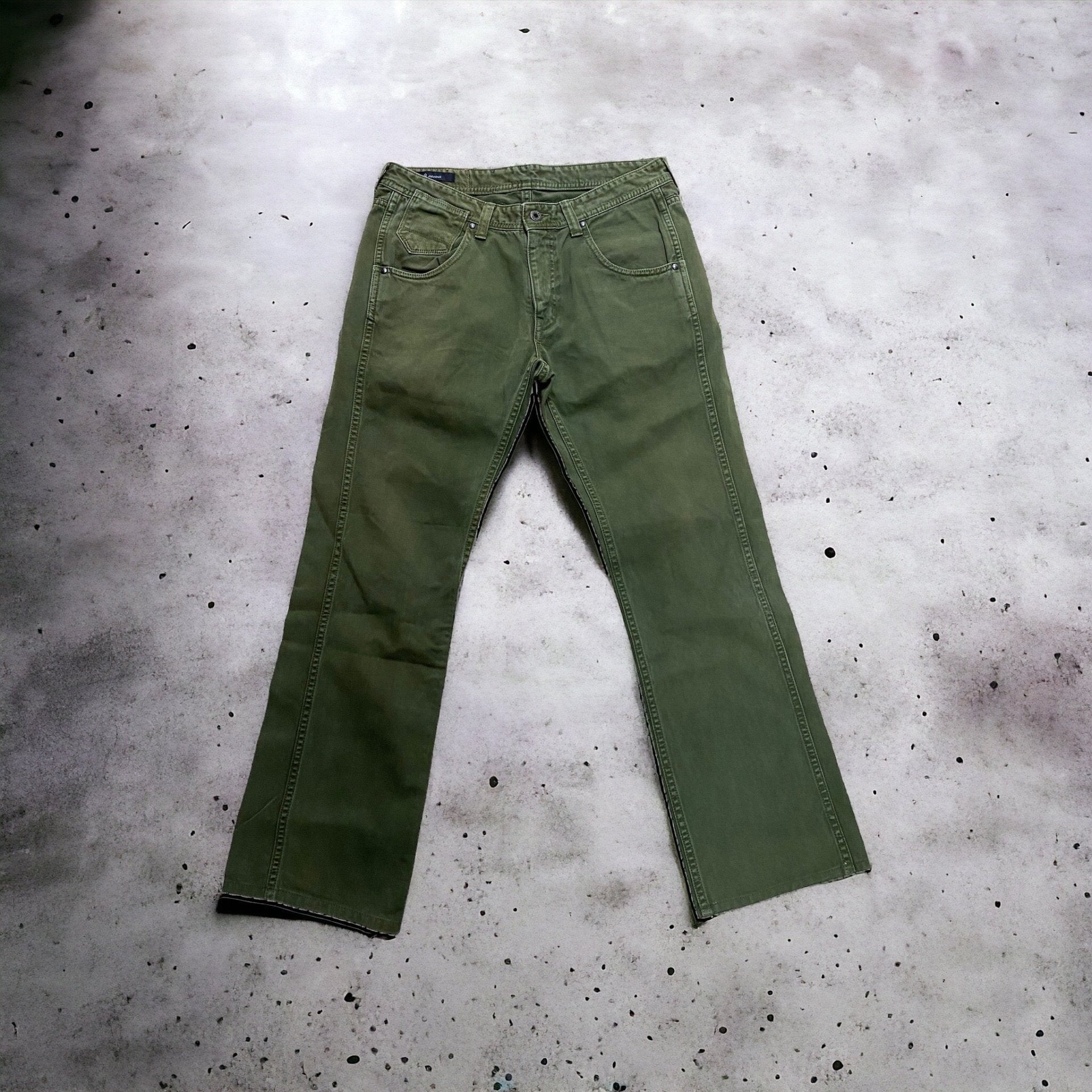 Johnbull Green Dyed Japanese Denim