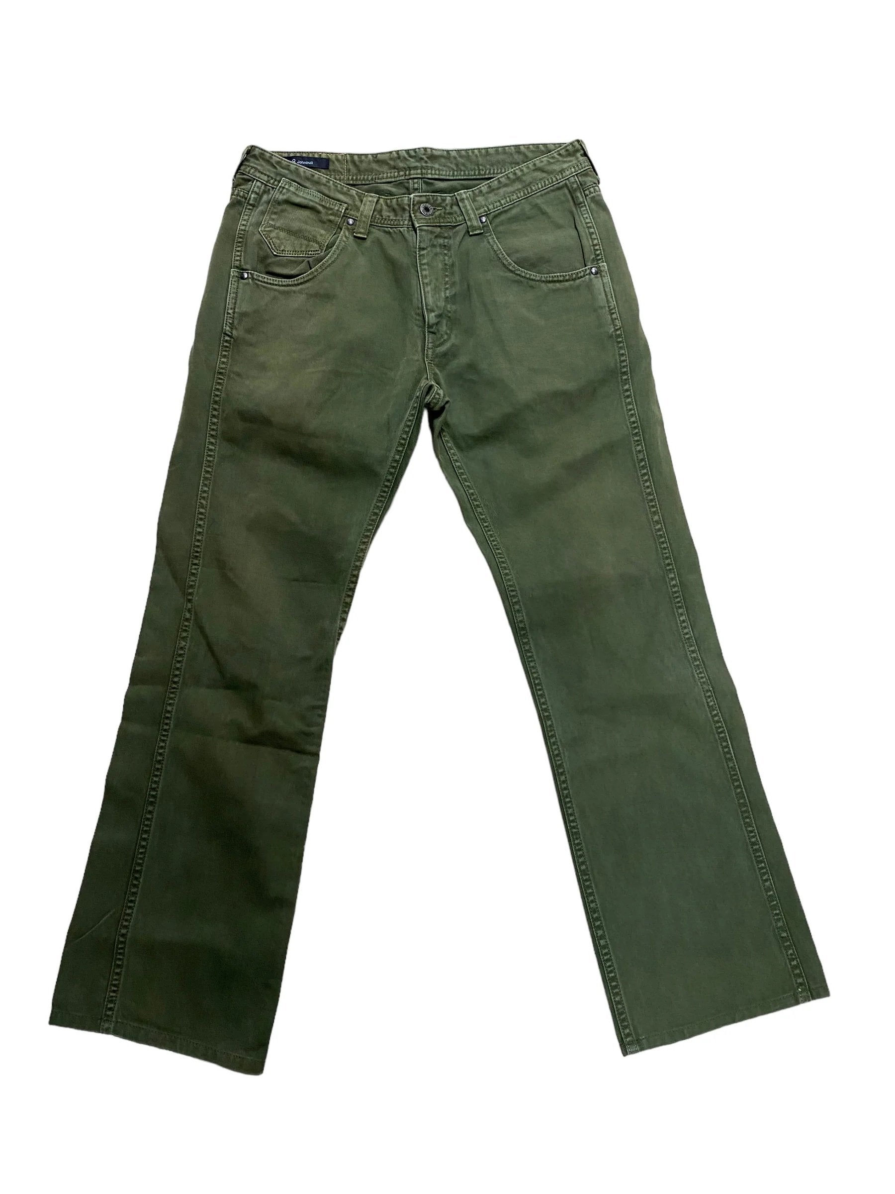 Johnbull Green Dyed Japanese Denim