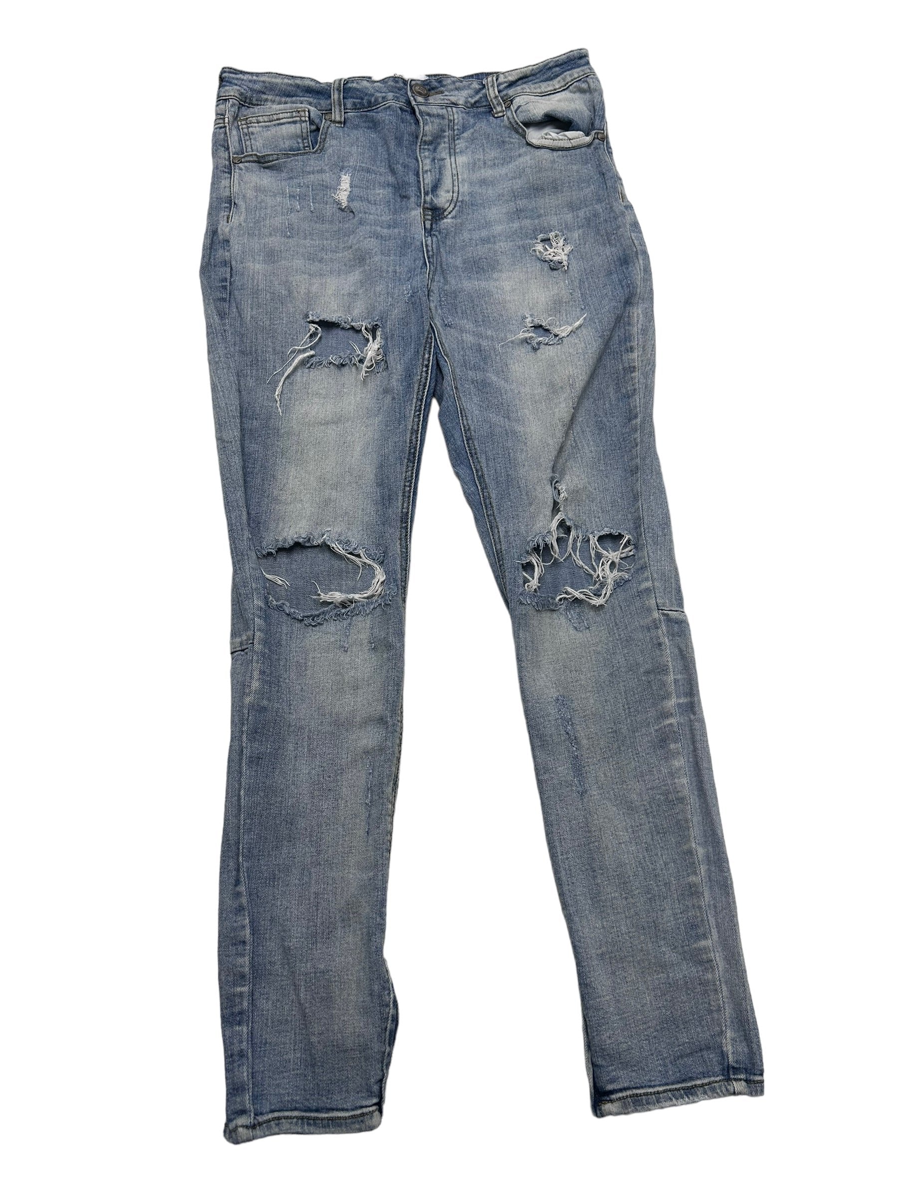 Sixth June Paris Skinny Distressed Denim