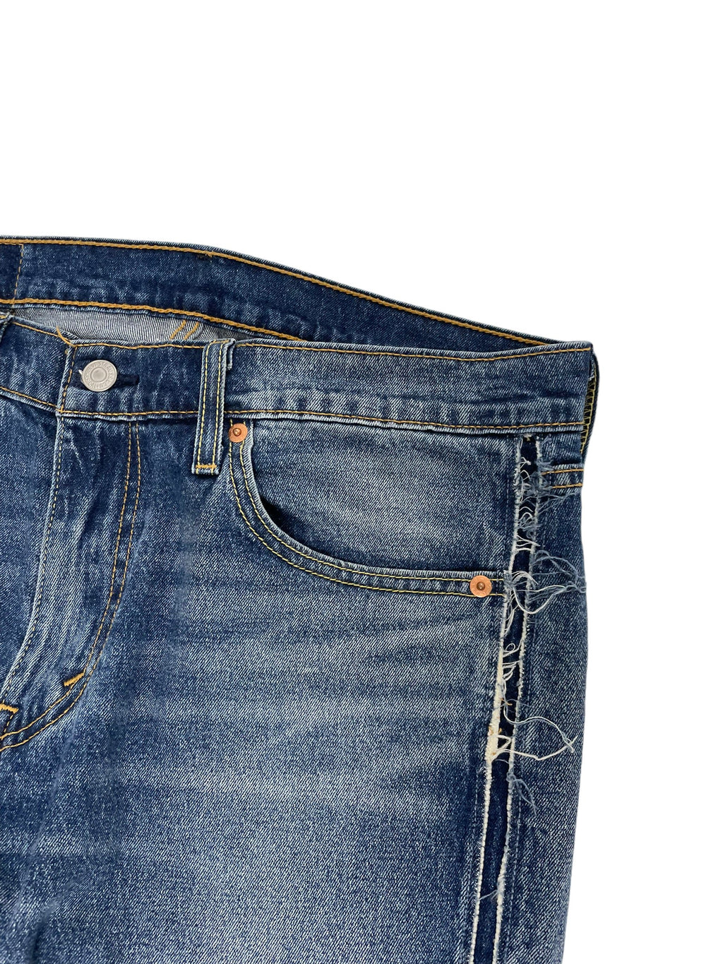 Levi’s Side Frayed Denim