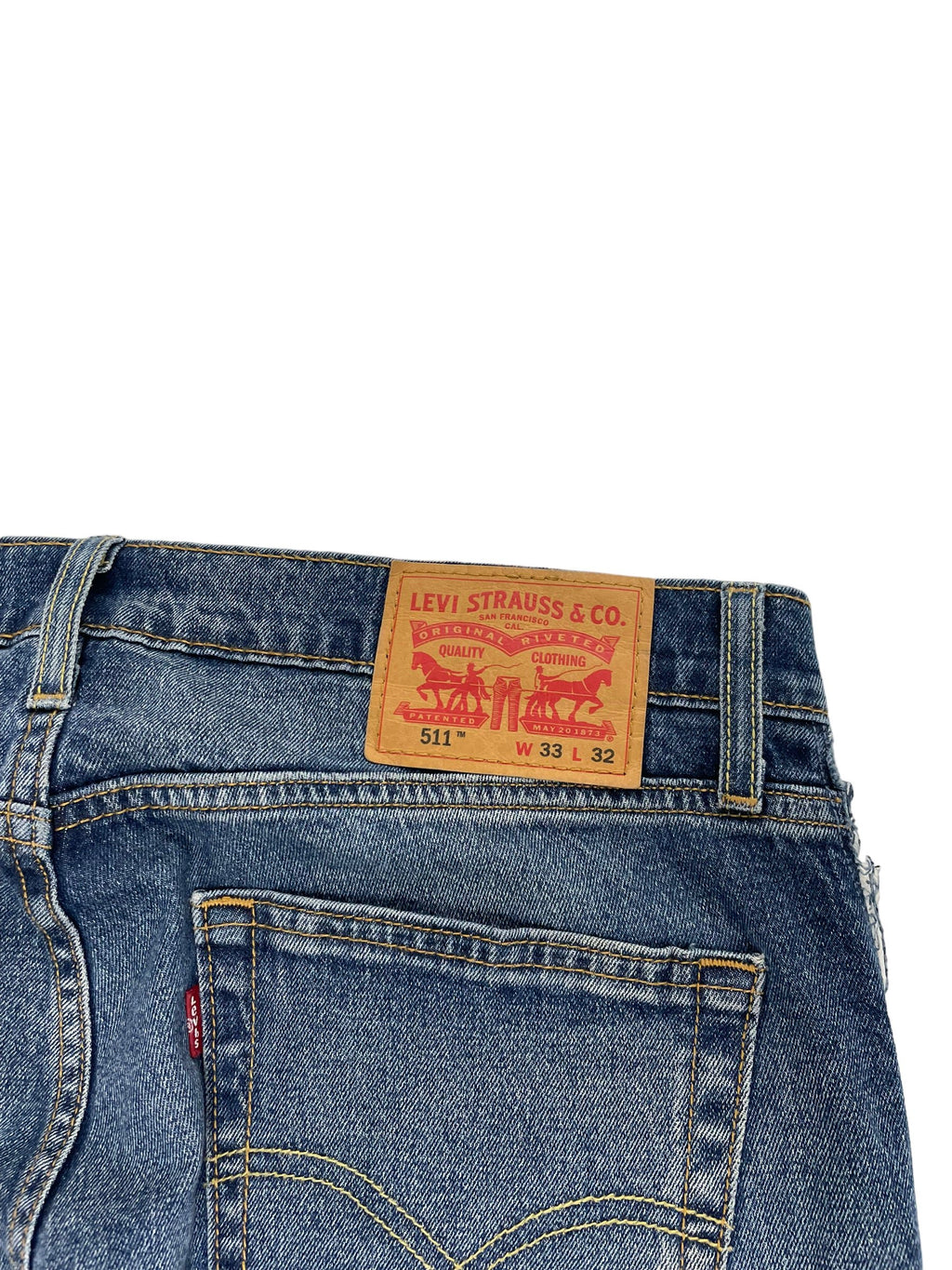 Levi’s Side Frayed Denim