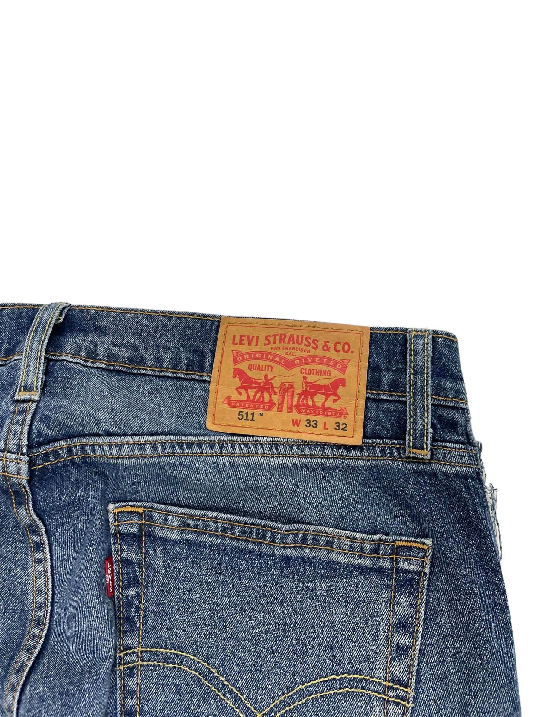 Levi’s Side Frayed Denim