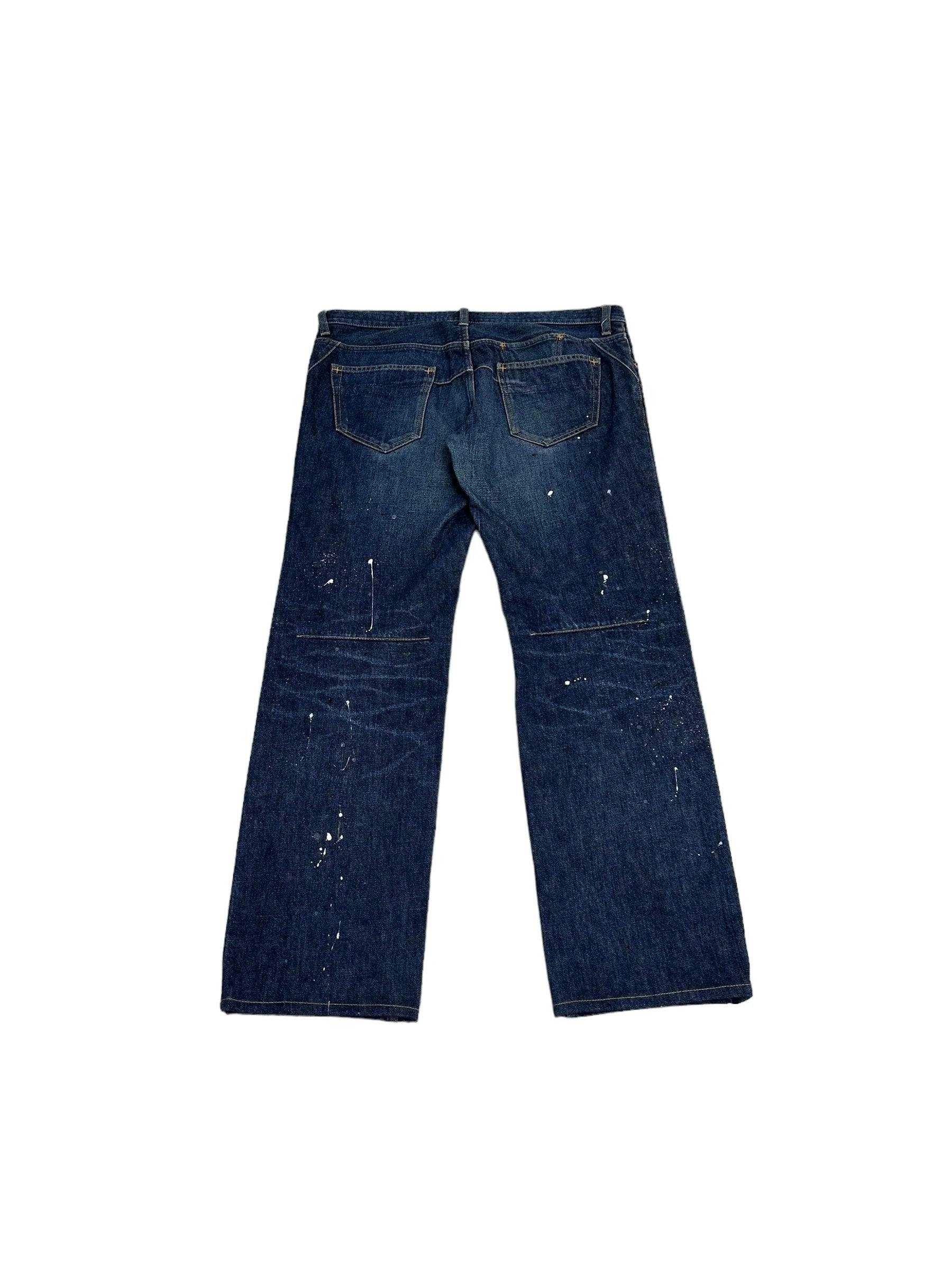 Number (N)ine Paint Splatter Denim