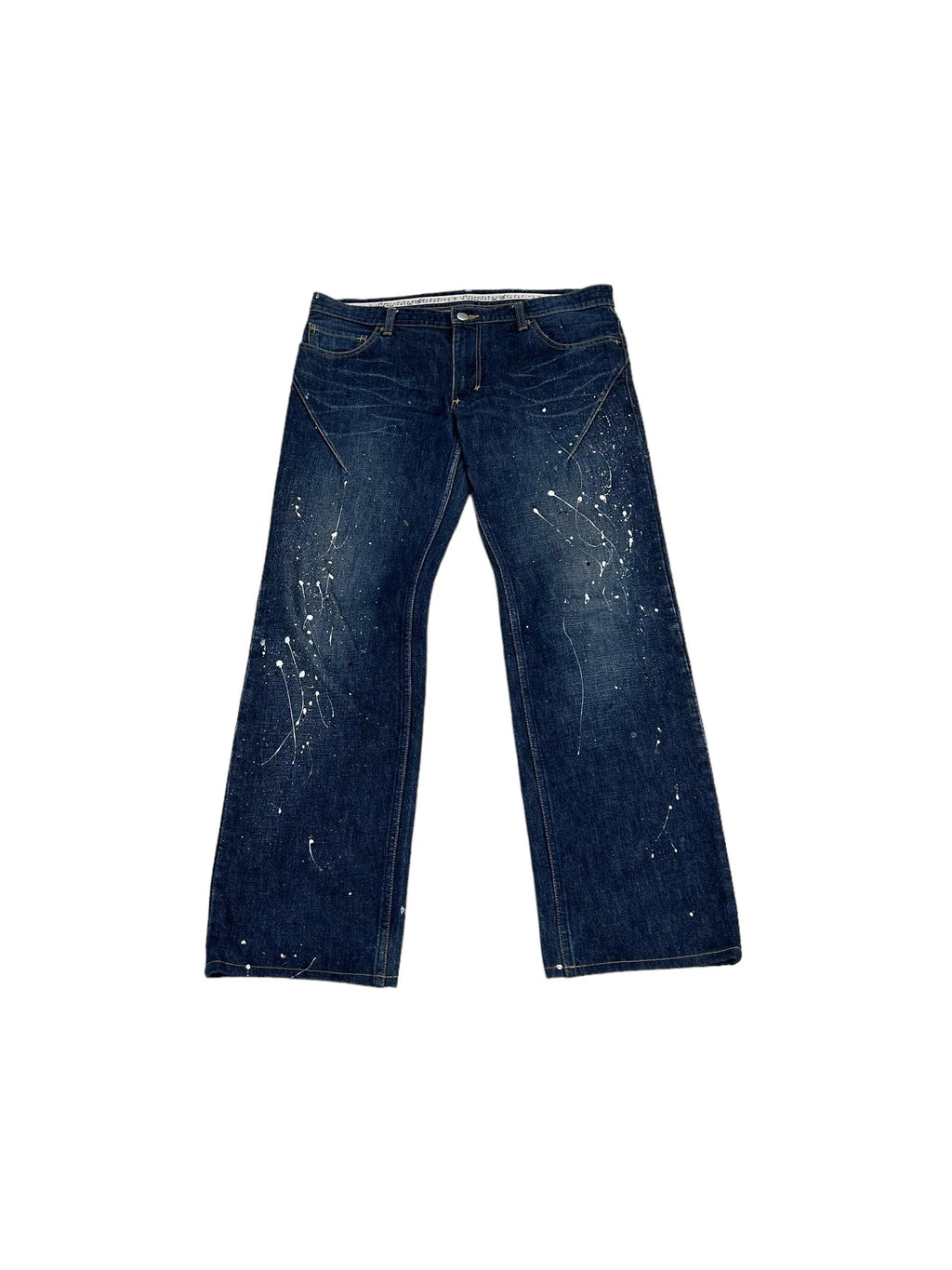 Number (N)ine Paint Splatter Denim