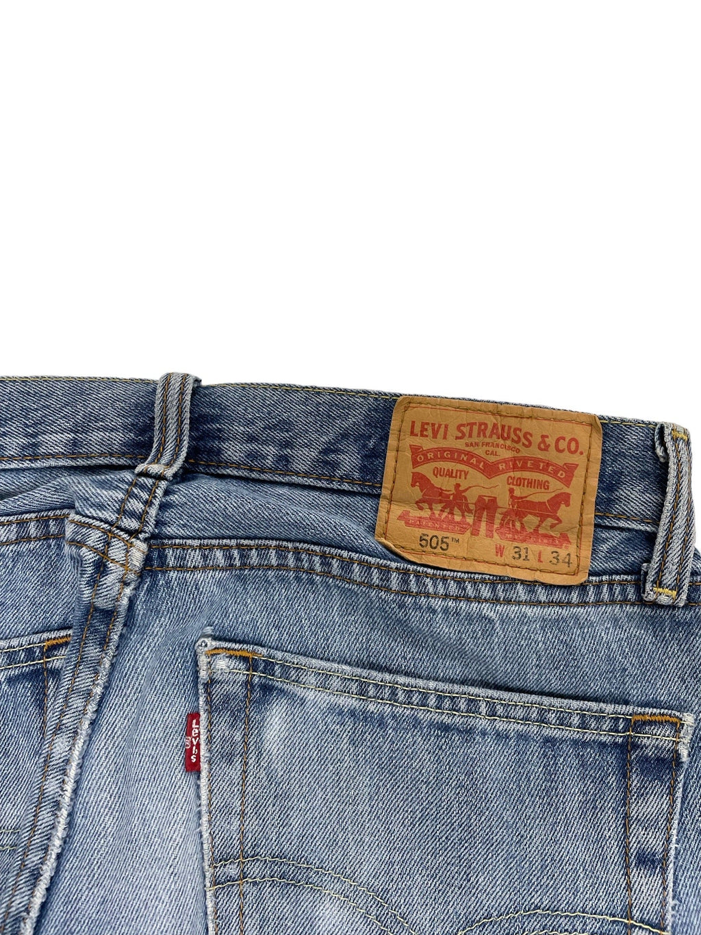 Levi’s Distressed Denim