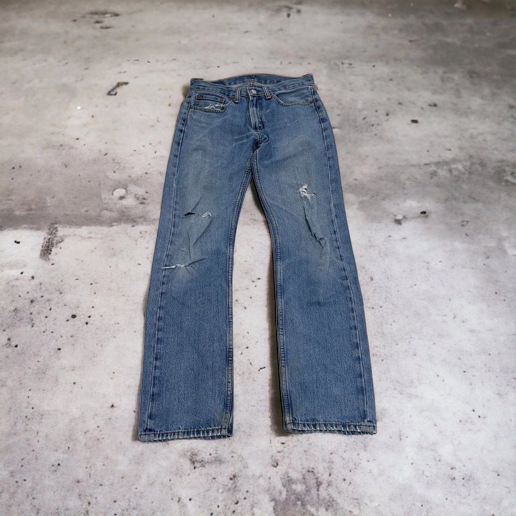 Levi’s Distressed Denim