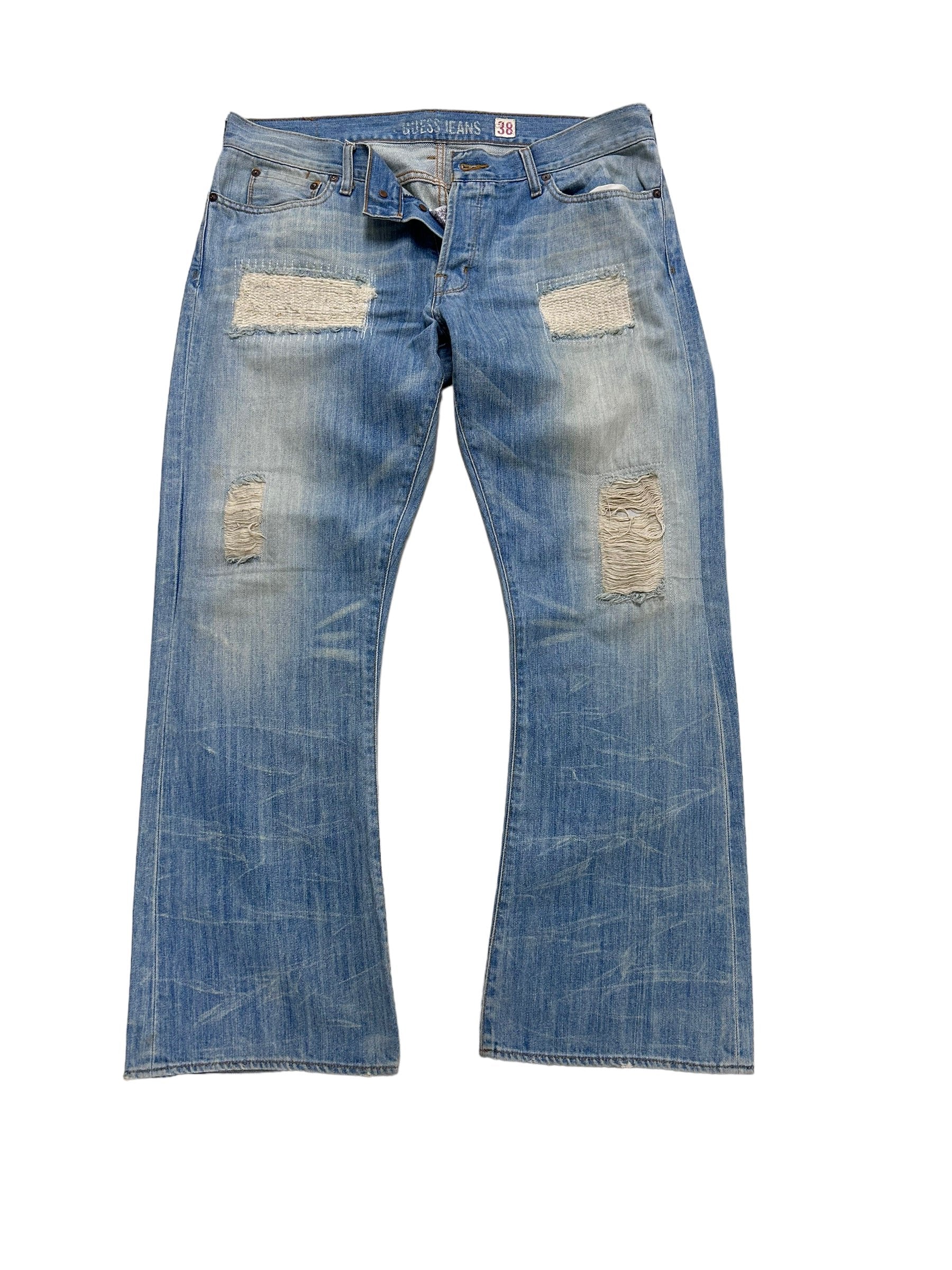 Vintage Distressed Guess Denim
