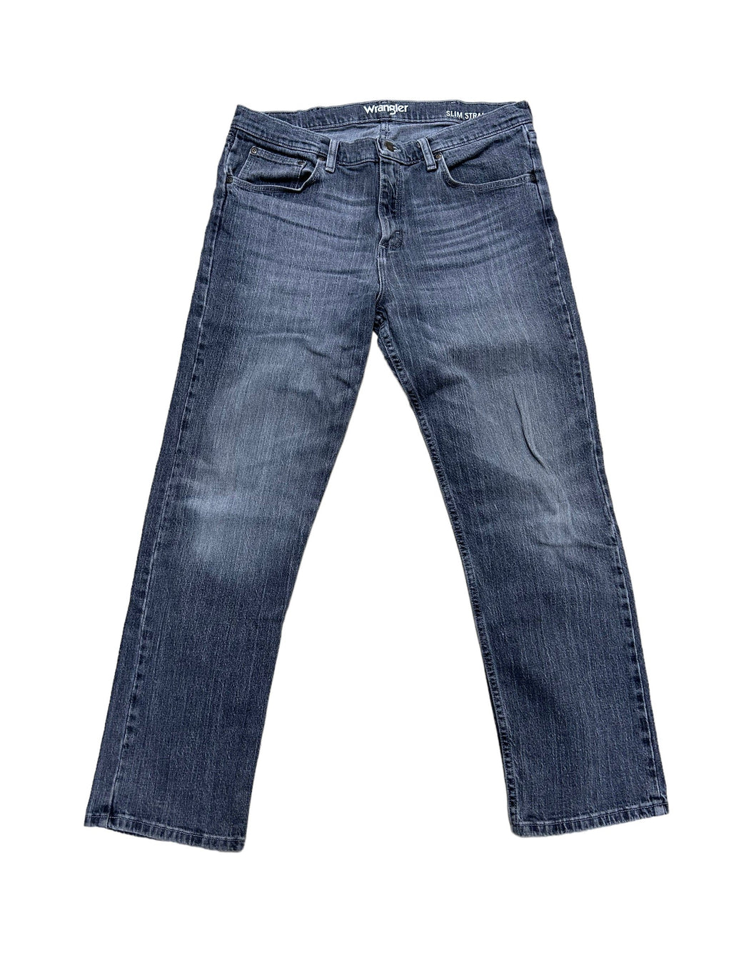 Wrangler Gray Faded Jeans