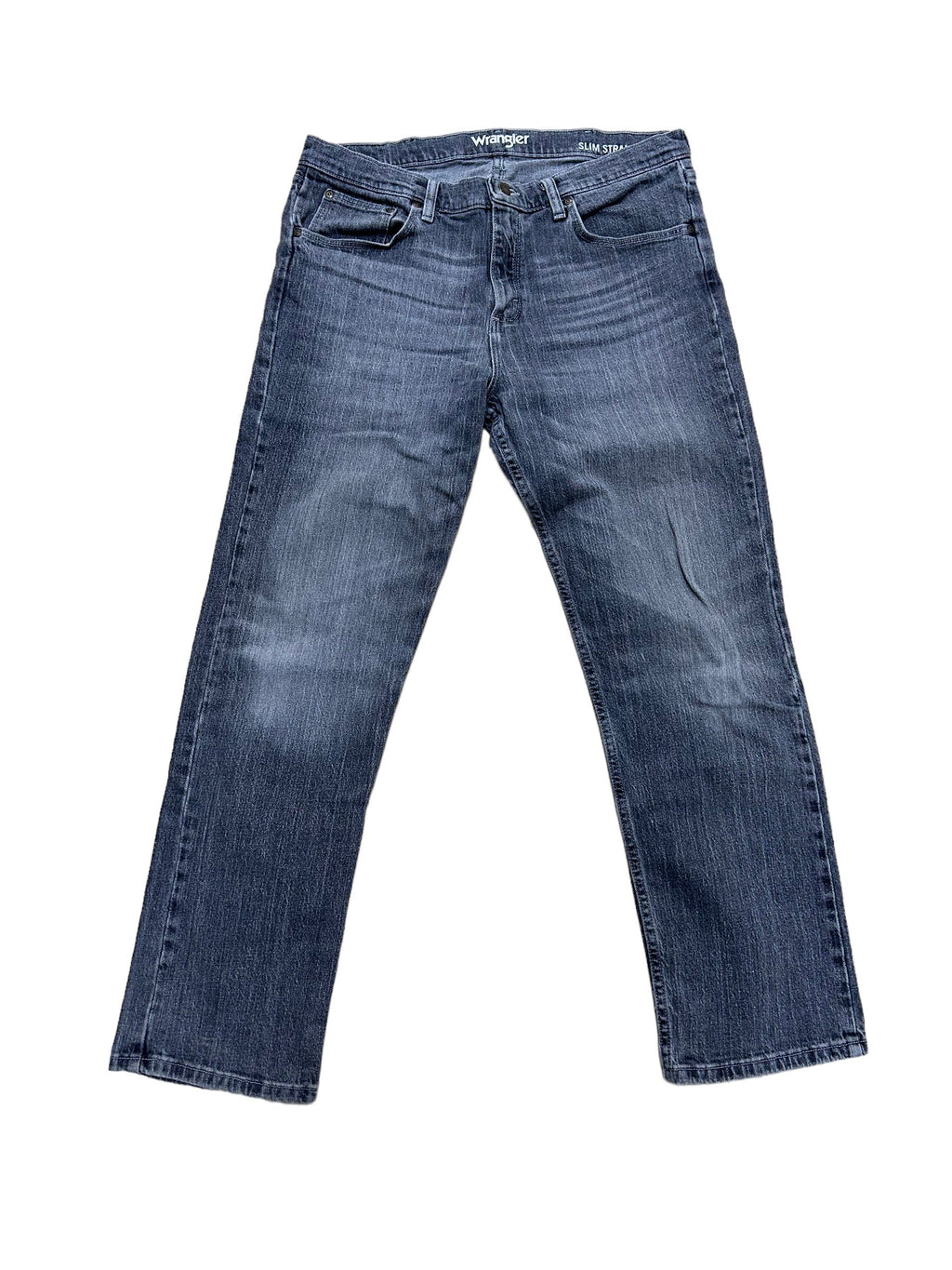 Wrangler Gray Faded Jeans