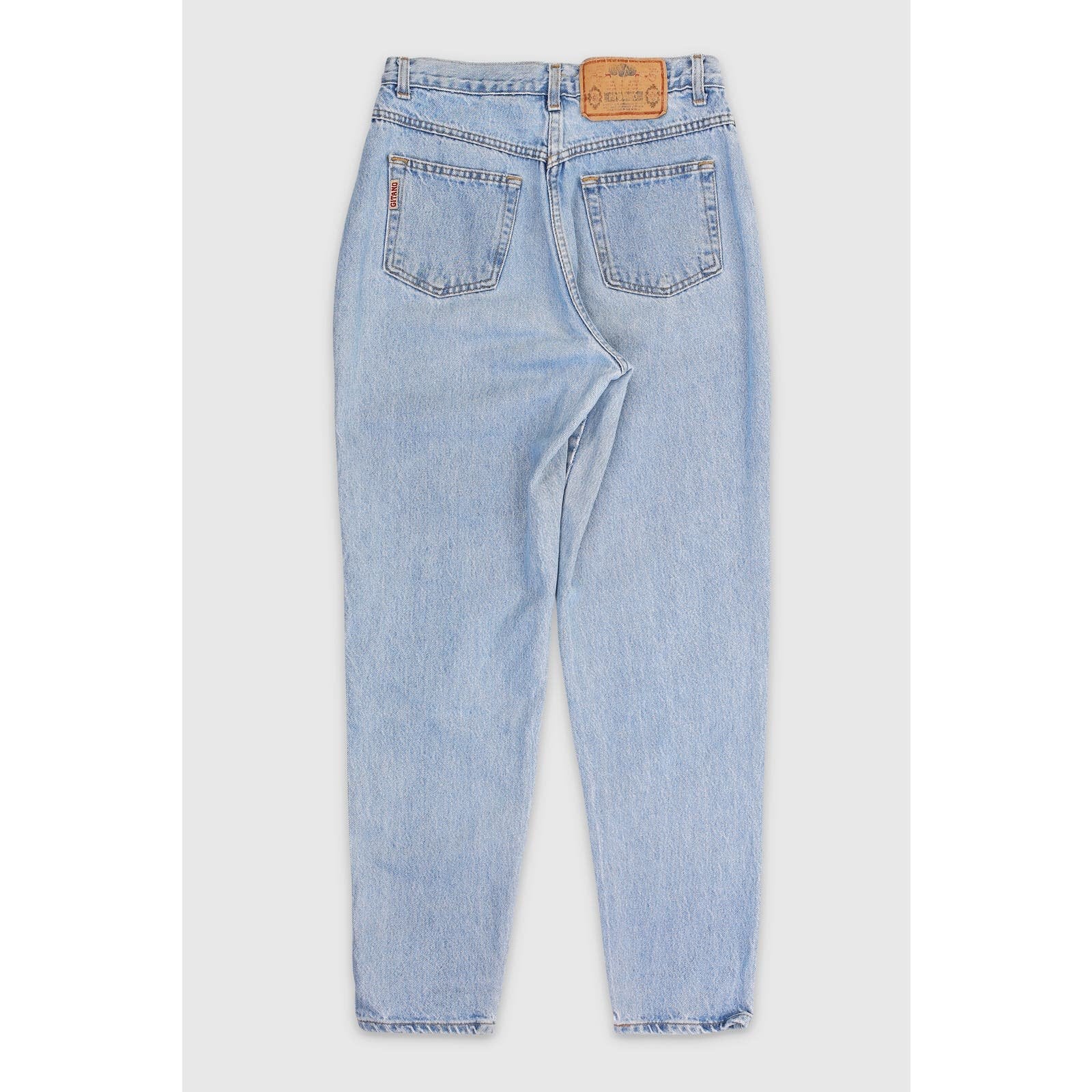 VINTAGE 90S LIGHT WASH HIGH RISE JEANS