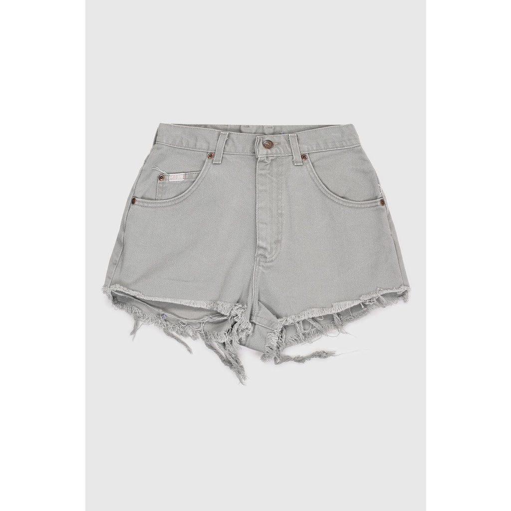 VINTAGE 90S LEE GREY HIGH RISE JEANS