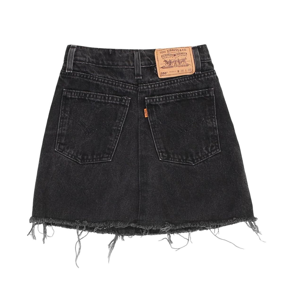 VINTAGE REWORKED LEVI’S DENIM SKIRT