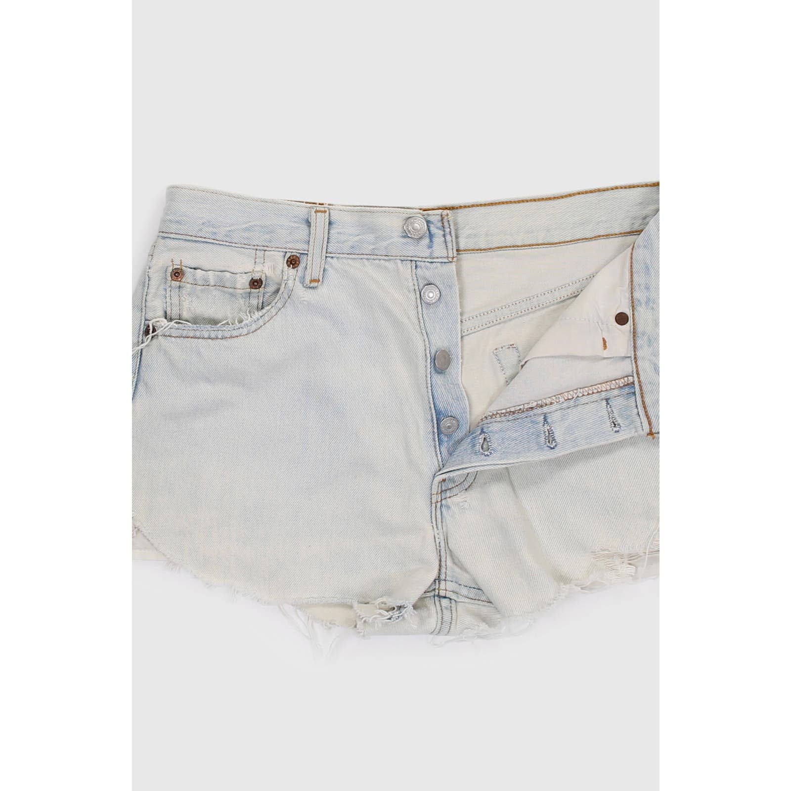 VINTAGE LEVI’S 501 ULTRA DISTRESSED SHORTS