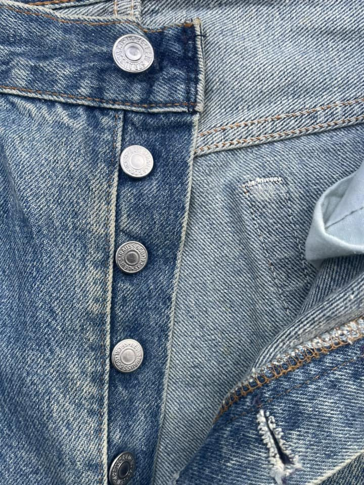 Vintage 1992 Levis 501 e Usa