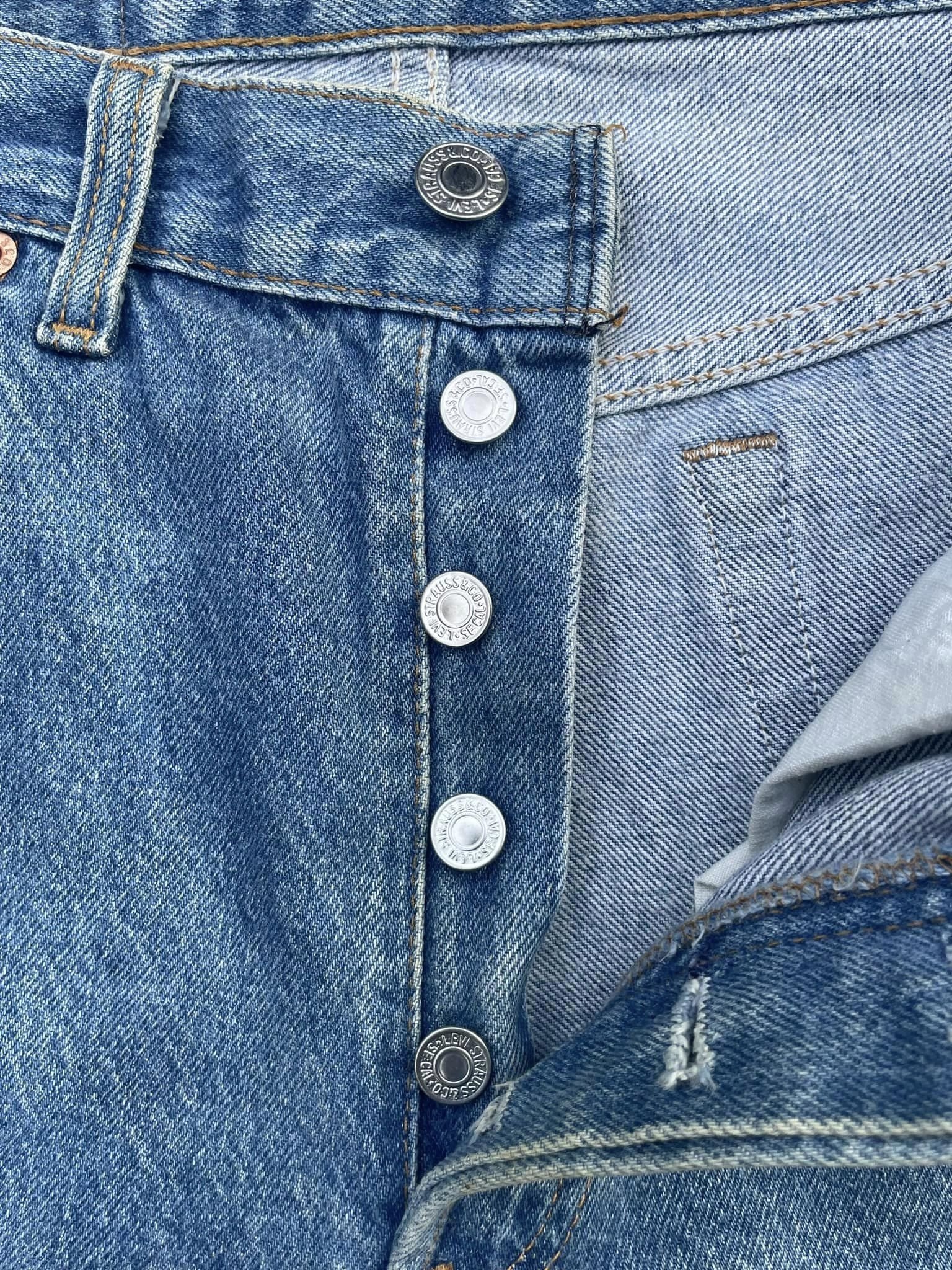 Vintage 1990 Levis 501 e Usa