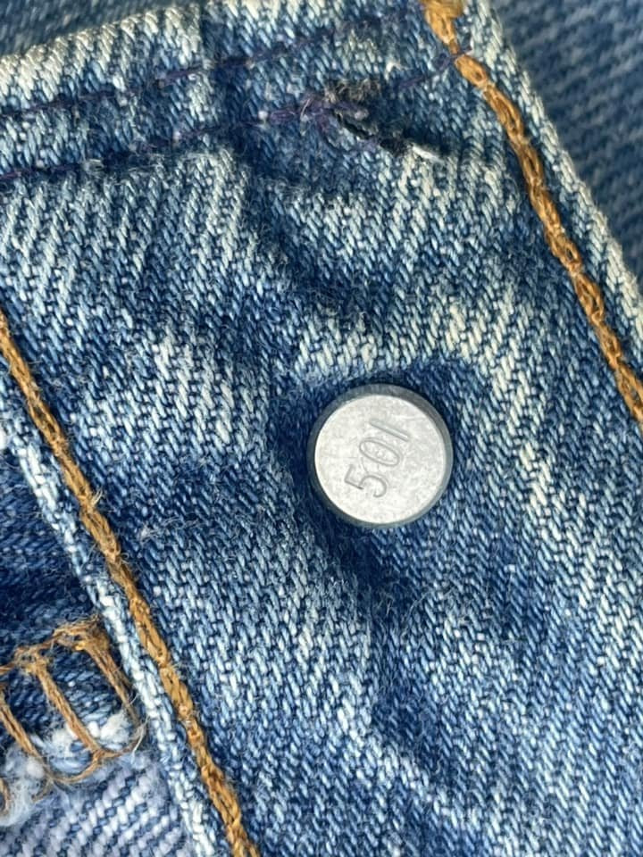 Vintage 1990 Levis 501 e Usa