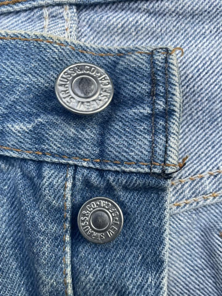 Vintage 1990 Levis 501 e Usa