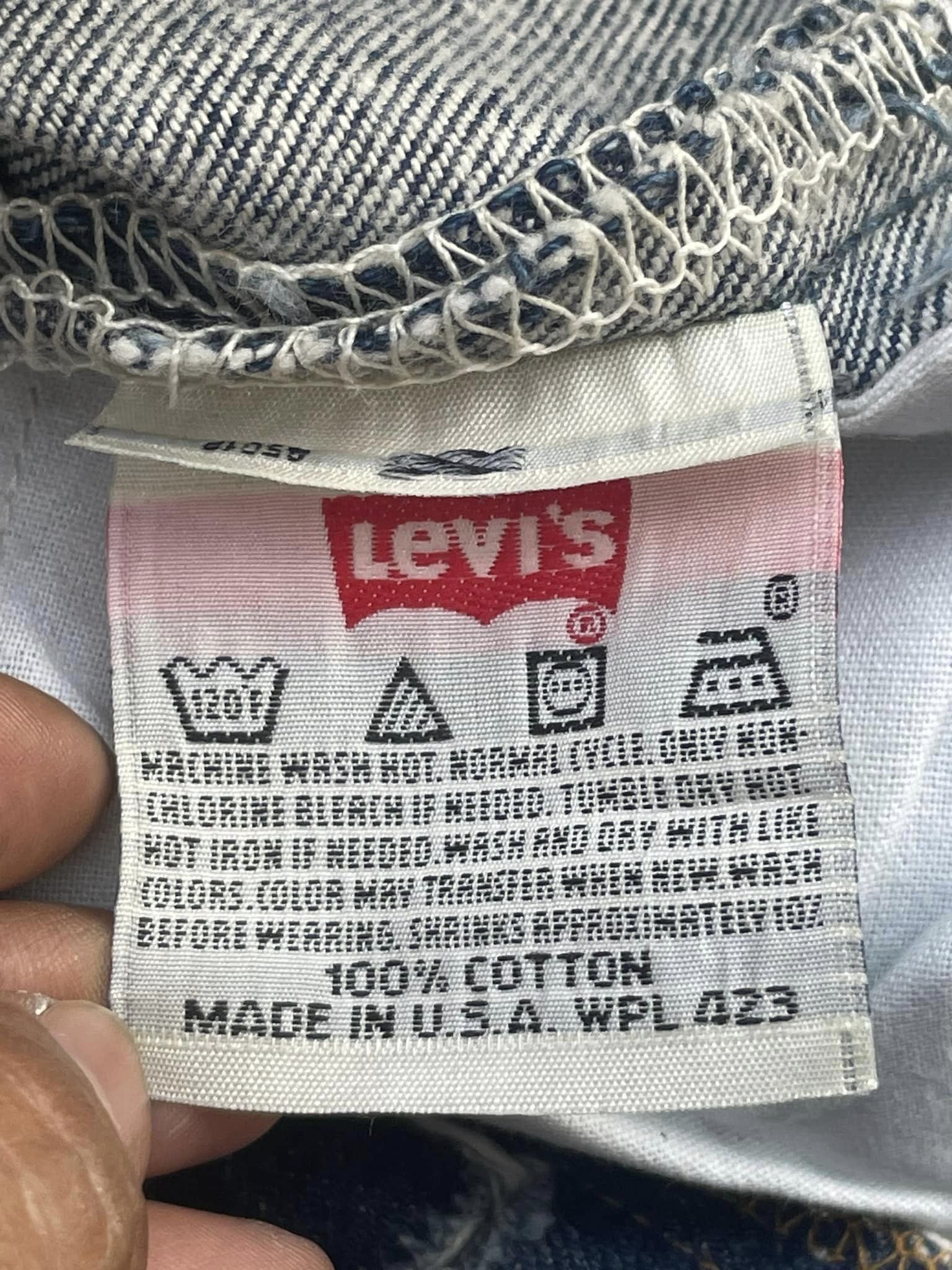 Vintage 1996 Levis 501 XX e Usa