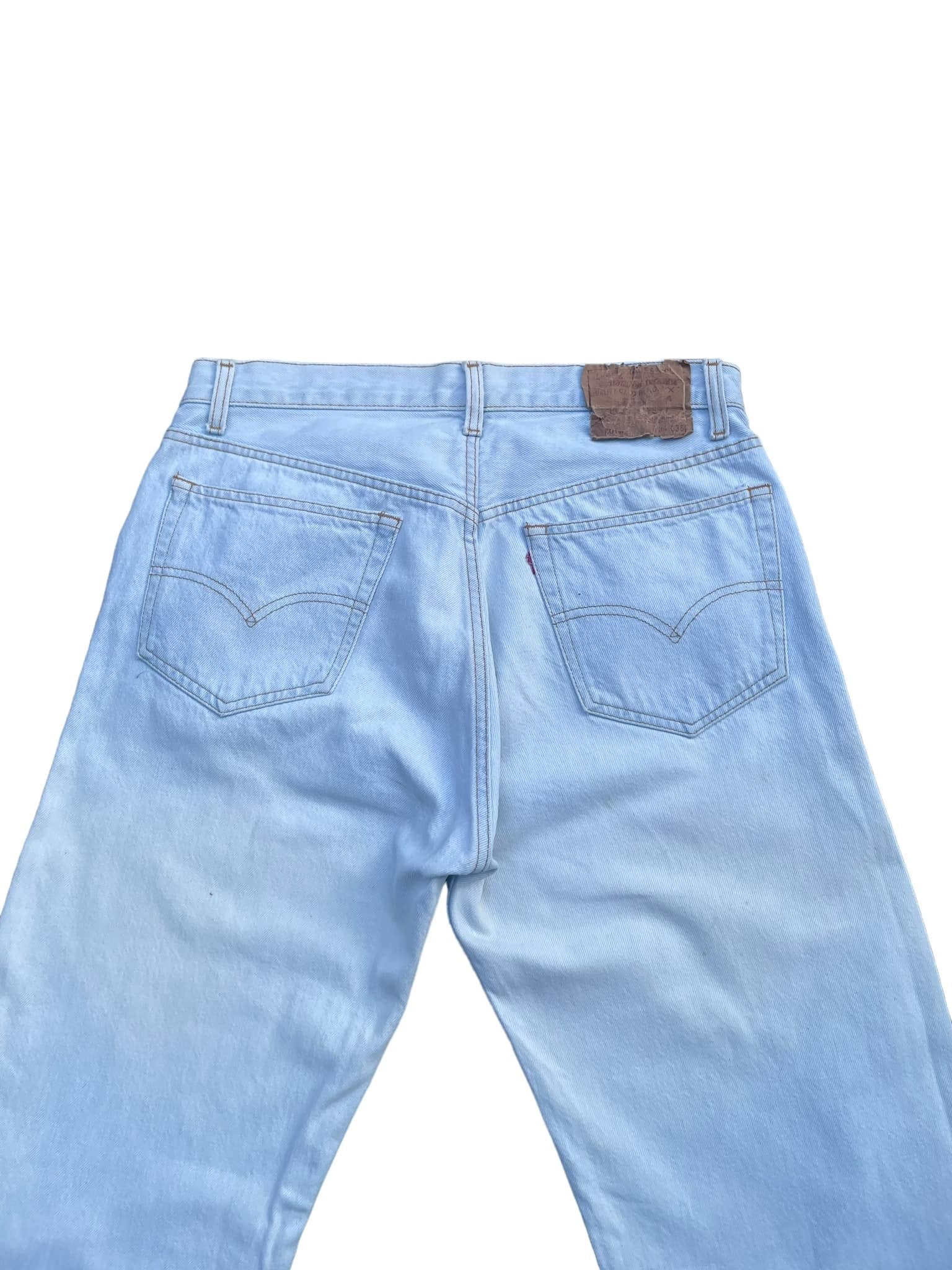 Vintage 1988 Levis 501 XX e Usa Faded Denim