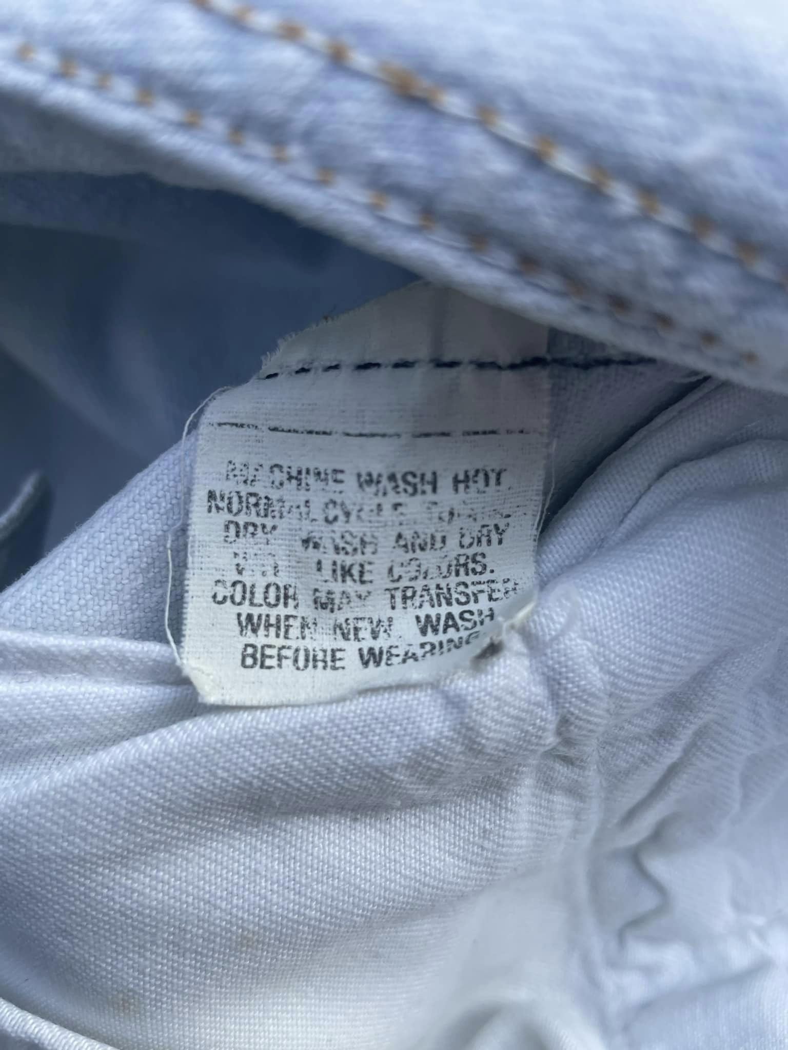 Vintage 1988 Levis 501 XX e Usa Faded Denim