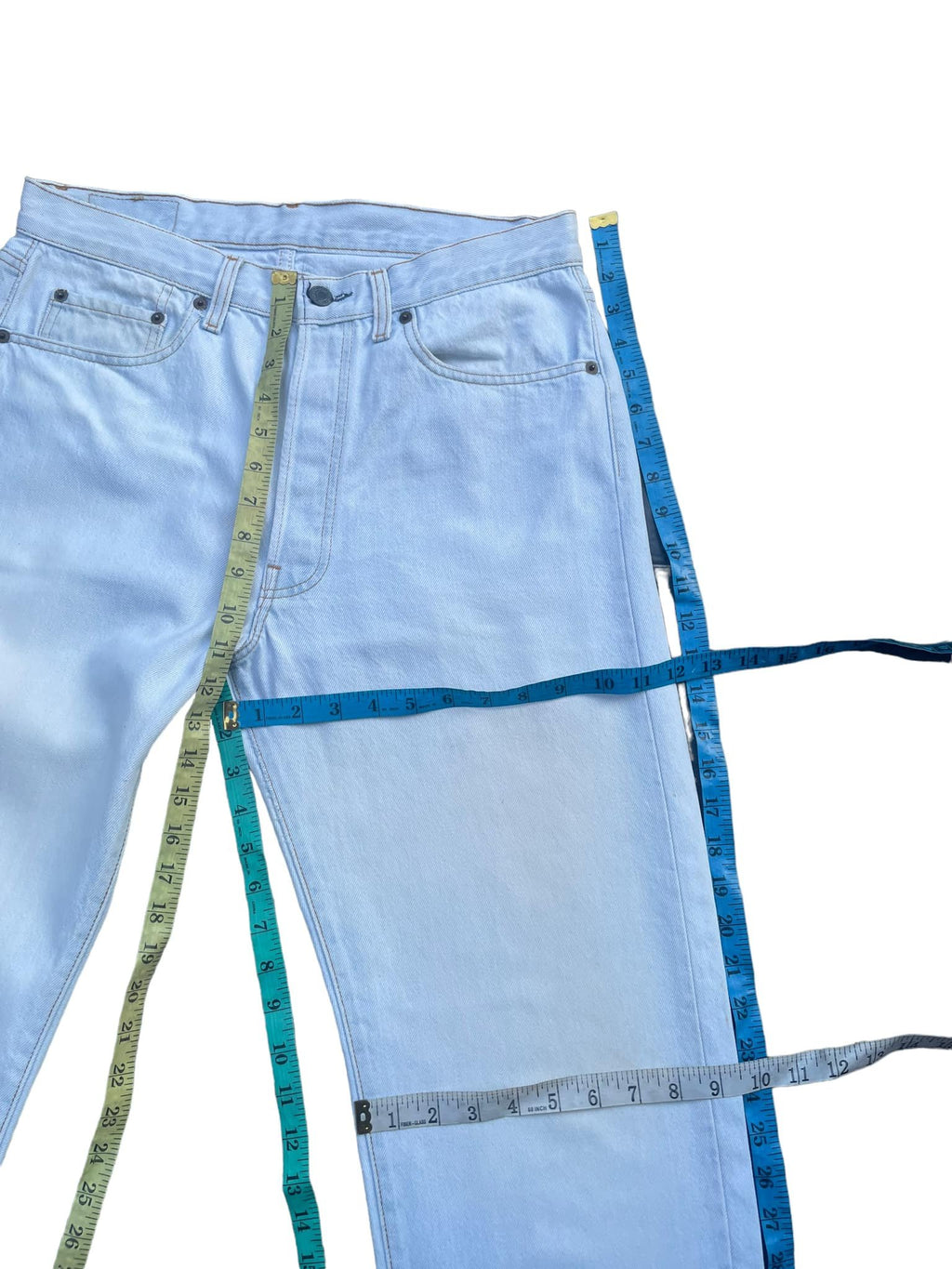 Vintage 1988 Levis 501 XX e Usa Faded Denim
