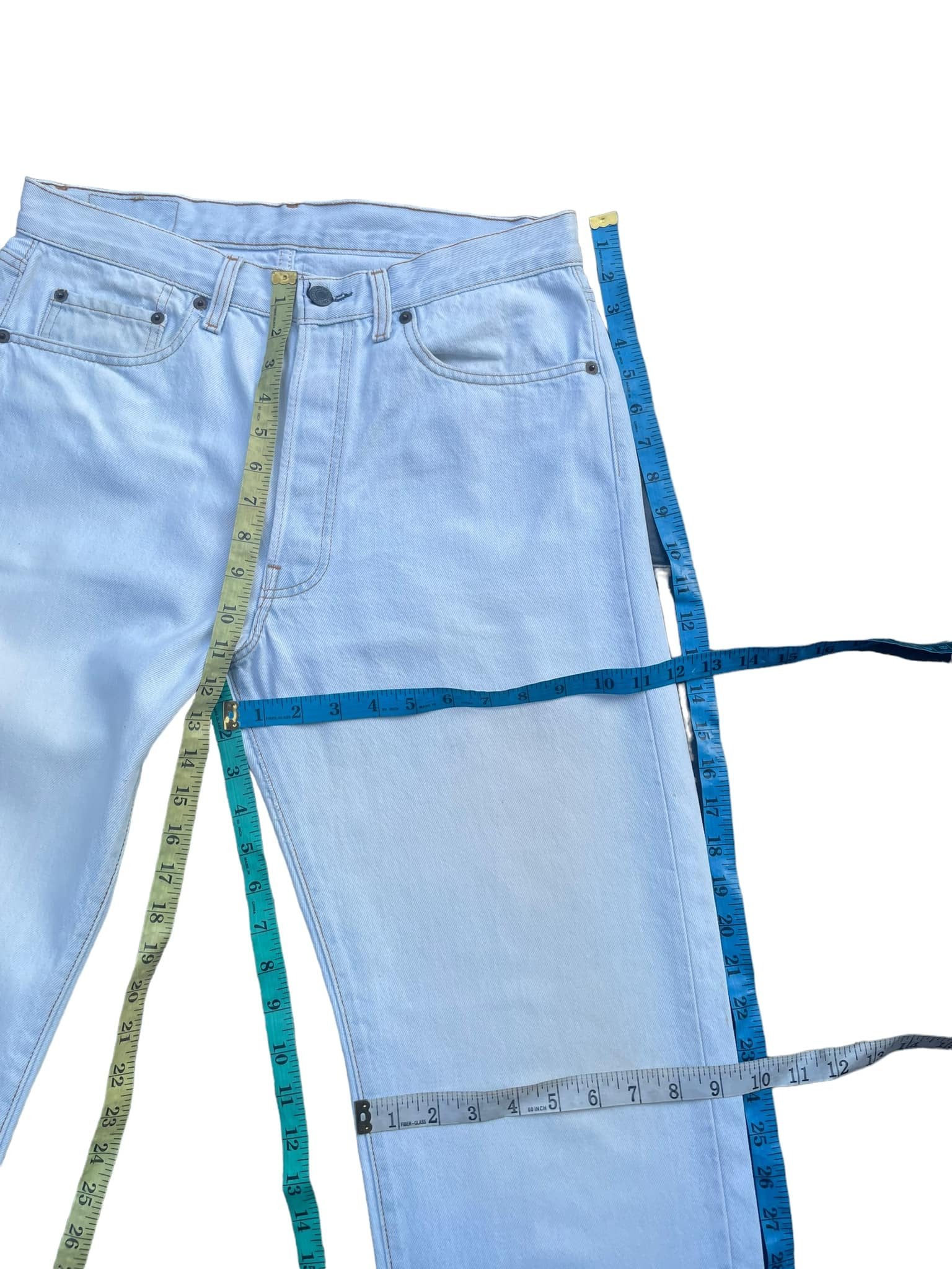 Vintage 1988 Levis 501 XX e Usa Faded Denim