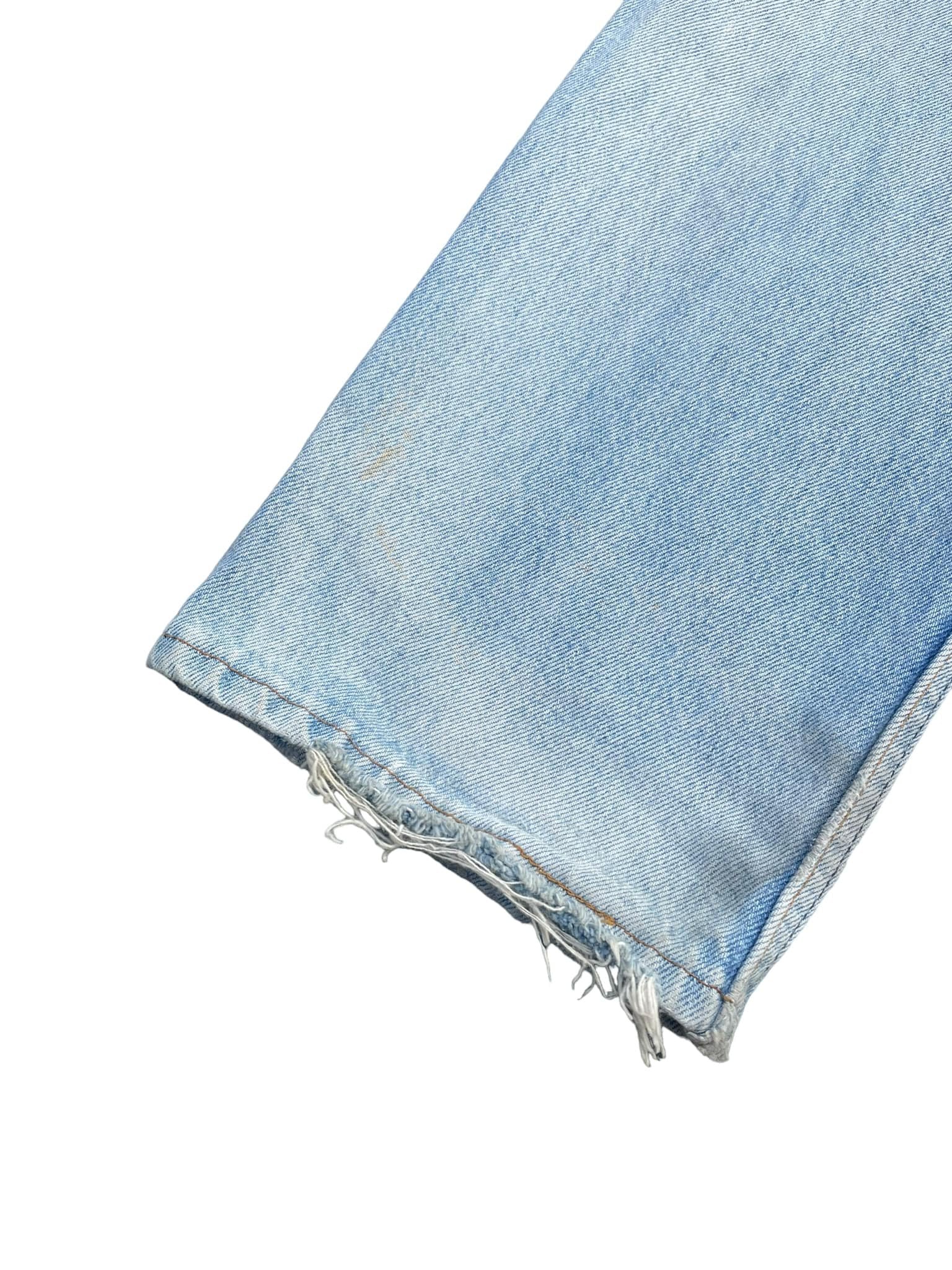 Vintage 1991 Levis 501 e Usa Faded Distressed