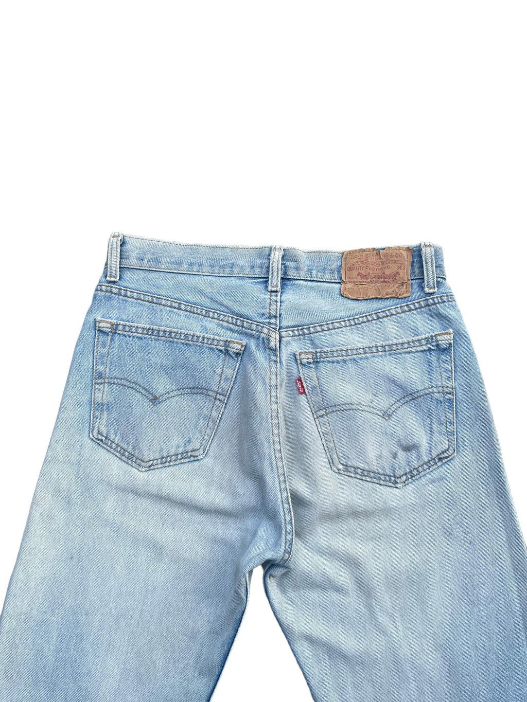 Vintage 1991 Levis 501 e Usa Faded Distressed