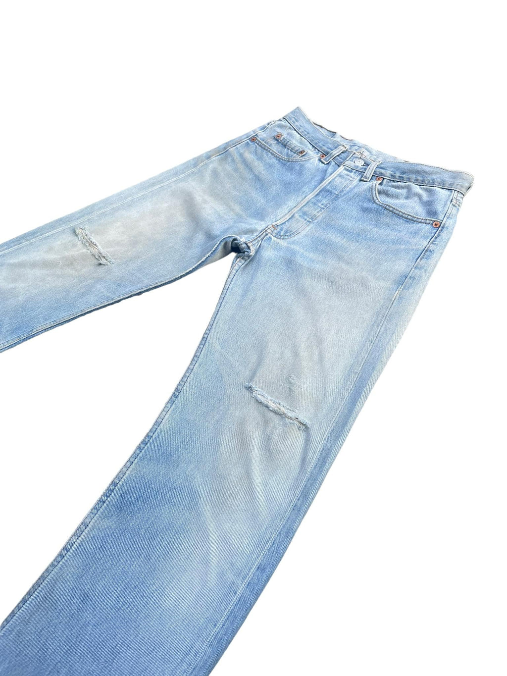 Vintage 1991 Levis 501 e Usa Faded Distressed