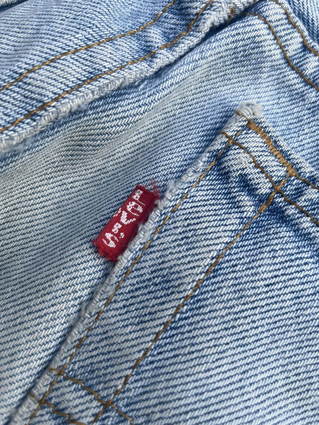 Vintage 1991 Levis 501 e Usa Faded Distressed