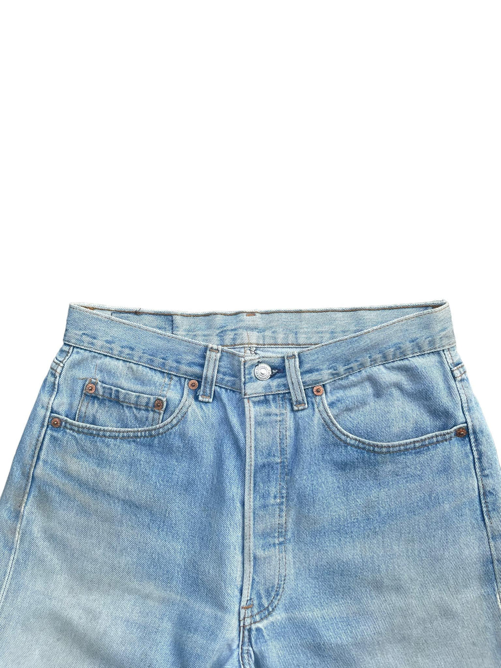 Vintage 1991 Levis 501 e Usa Faded Distressed