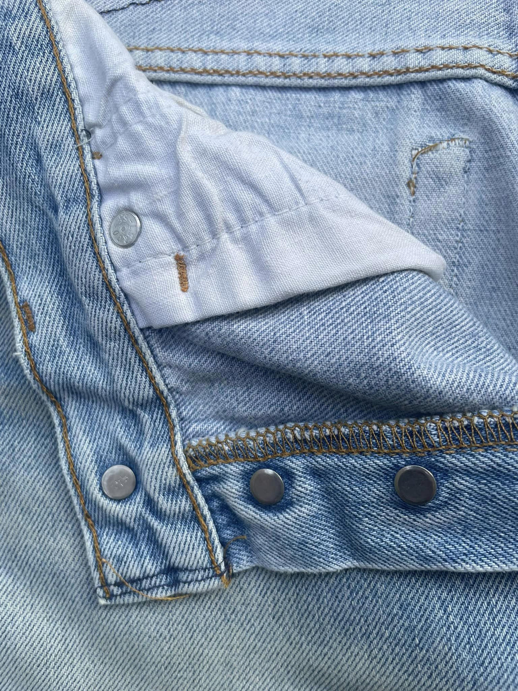 Vintage 1991 Levis 501 e Usa Faded Distressed