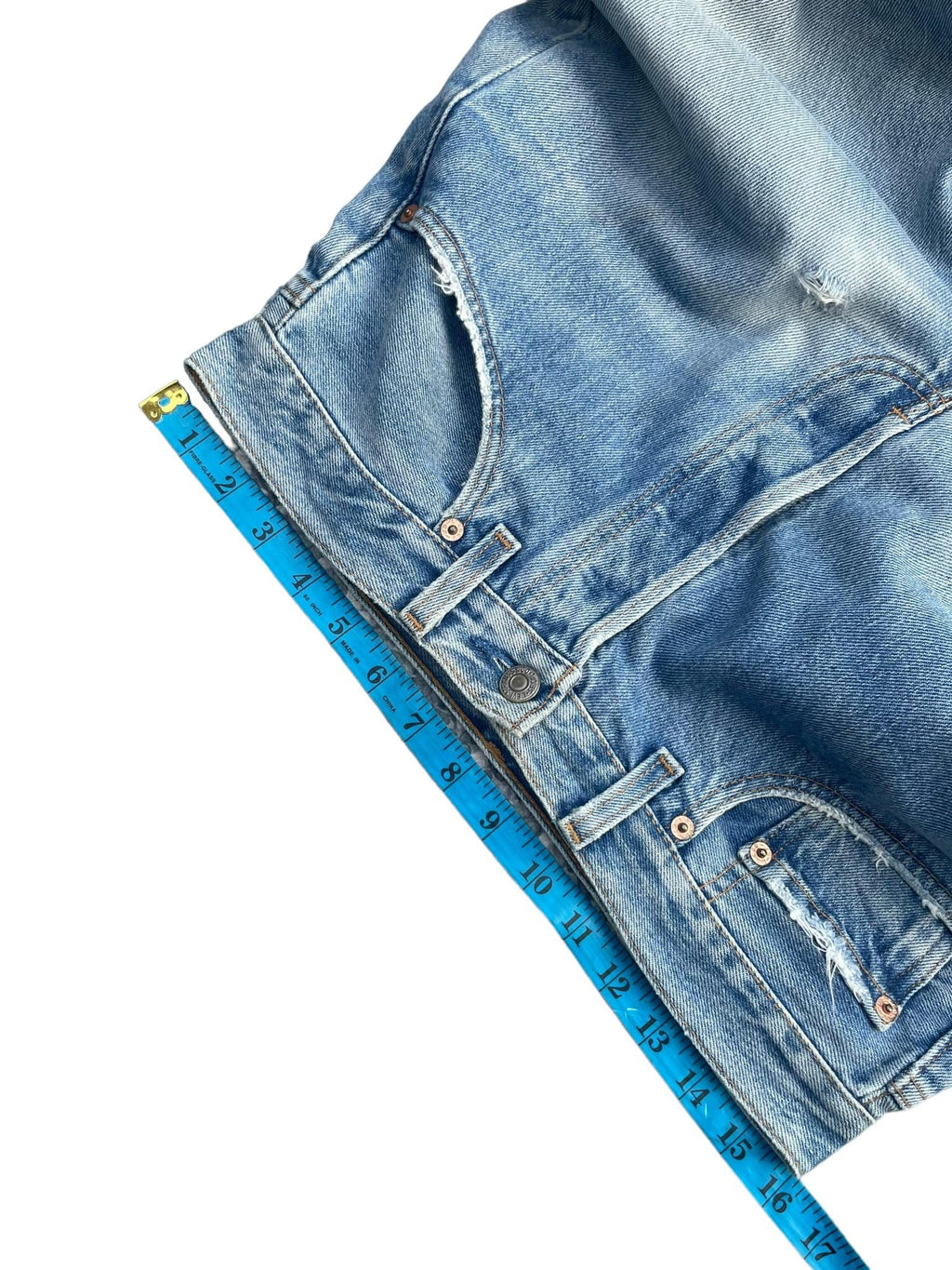 Vintage 1997 Levis 501 e Usa Faded Distressed