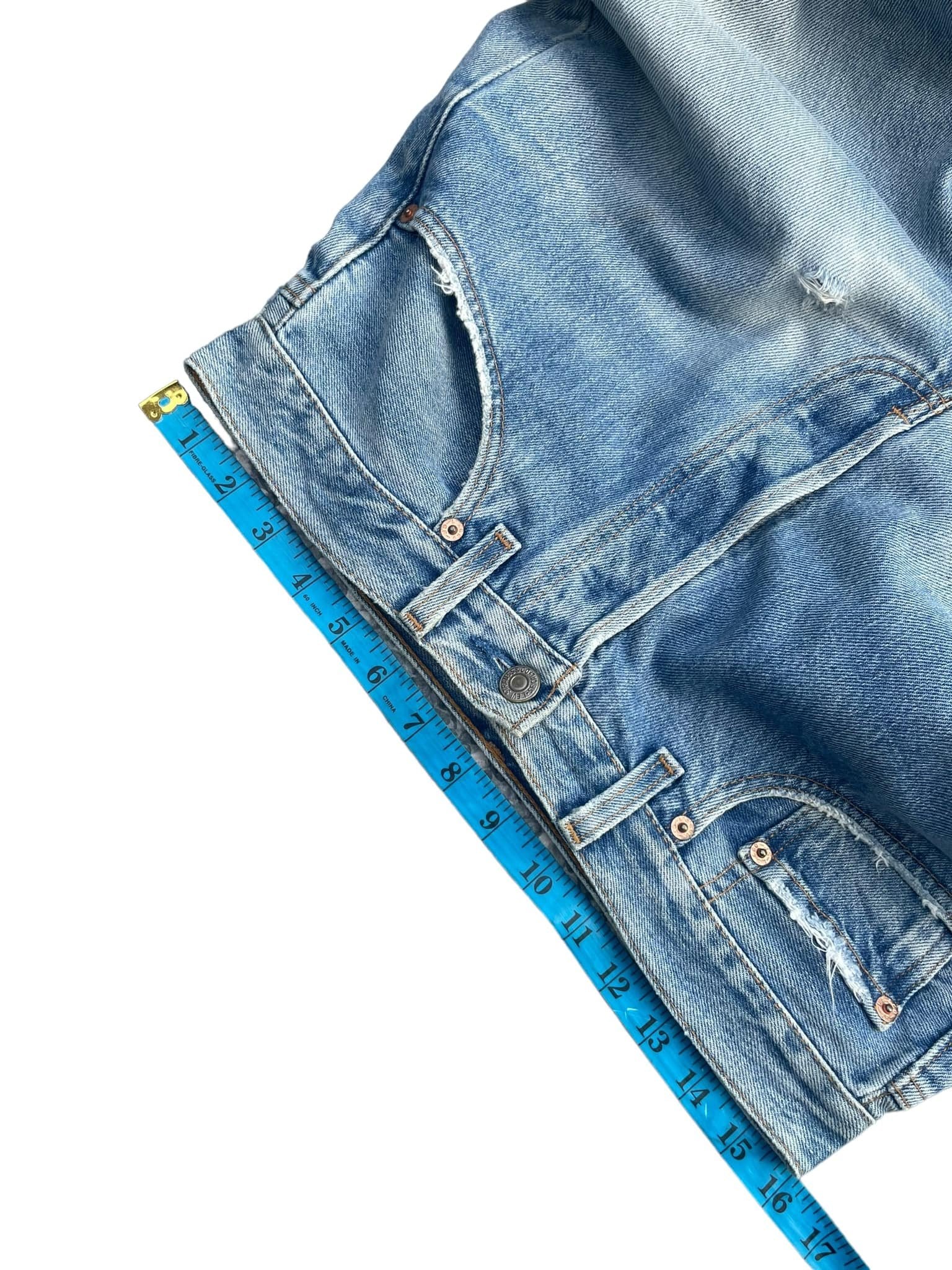 Vintage 1997 Levis 501 e Usa Faded Distressed