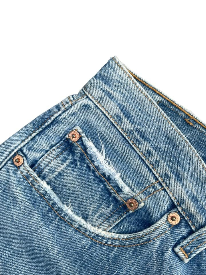 Vintage 1997 Levis 501 e Usa Faded Distressed
