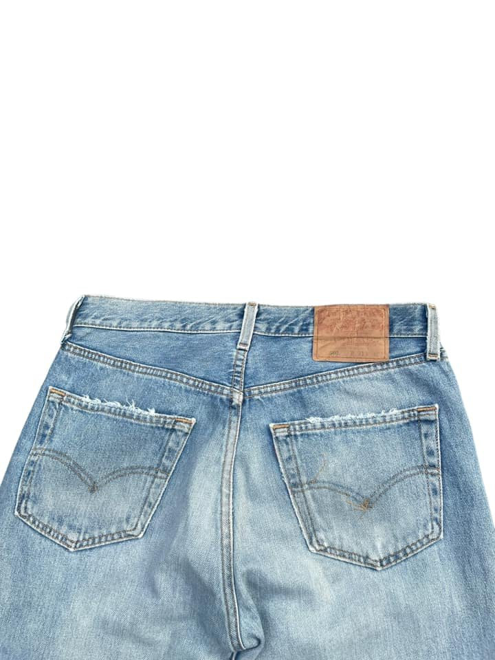 Vintage 1997 Levis 501 e Usa Faded Distressed