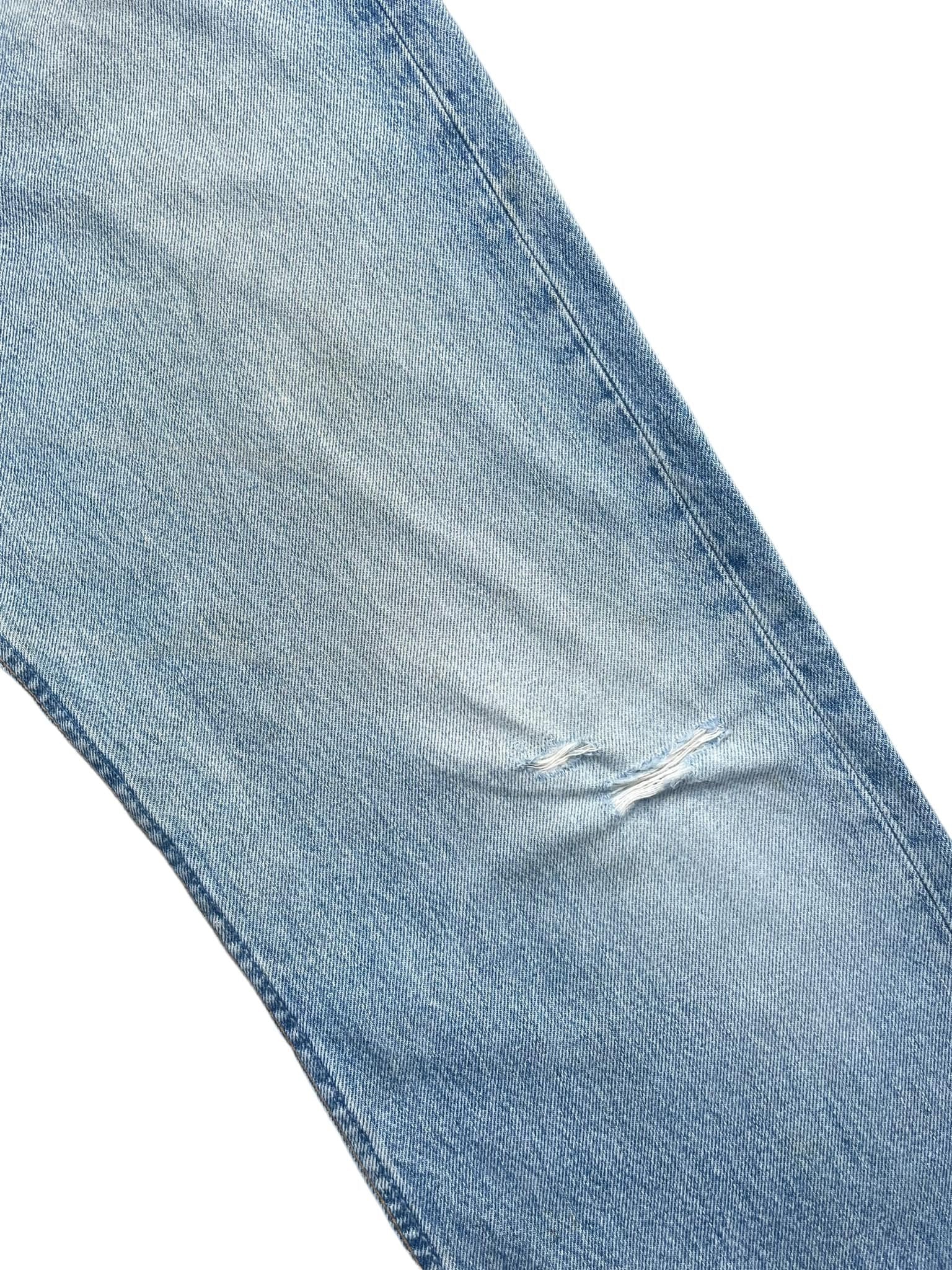 Vintage 1996 Levis 501 e Usa Irregular Faded Distressed