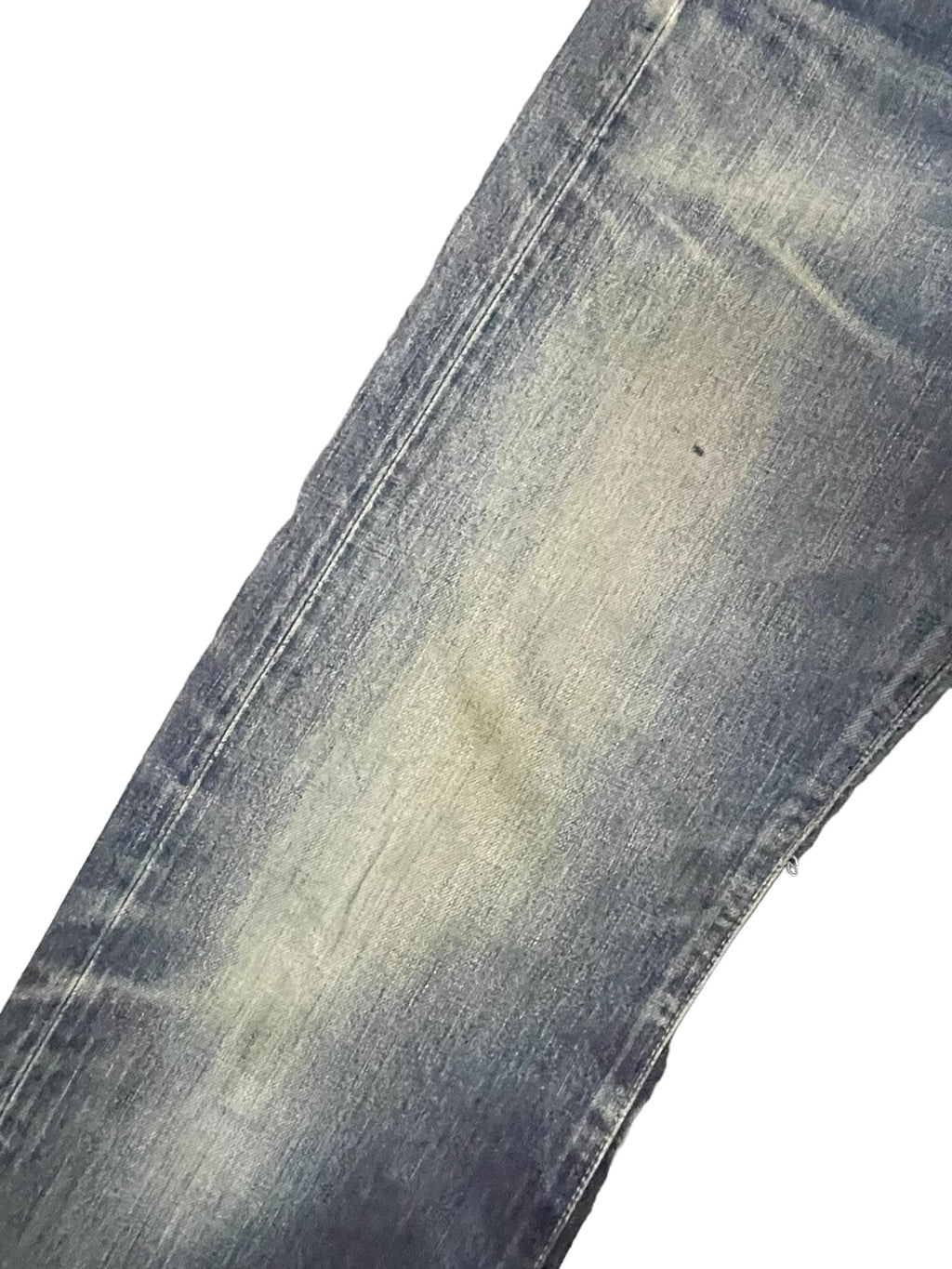 Vintage Blue Way Selvedge Distresed Denim