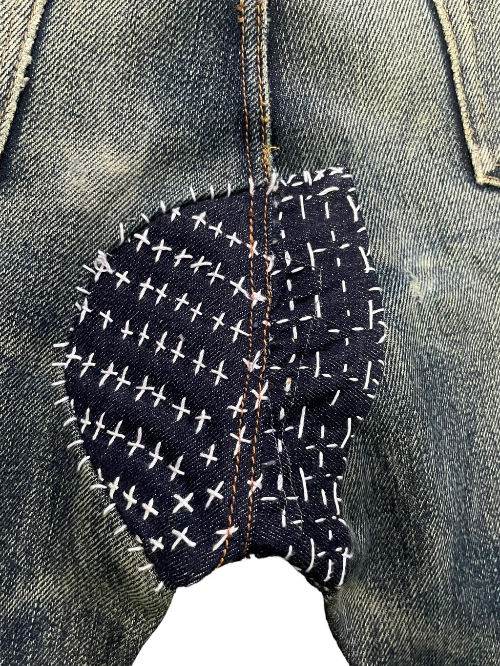 Vintage Kojima Genes Selvedge Distressed Denim
