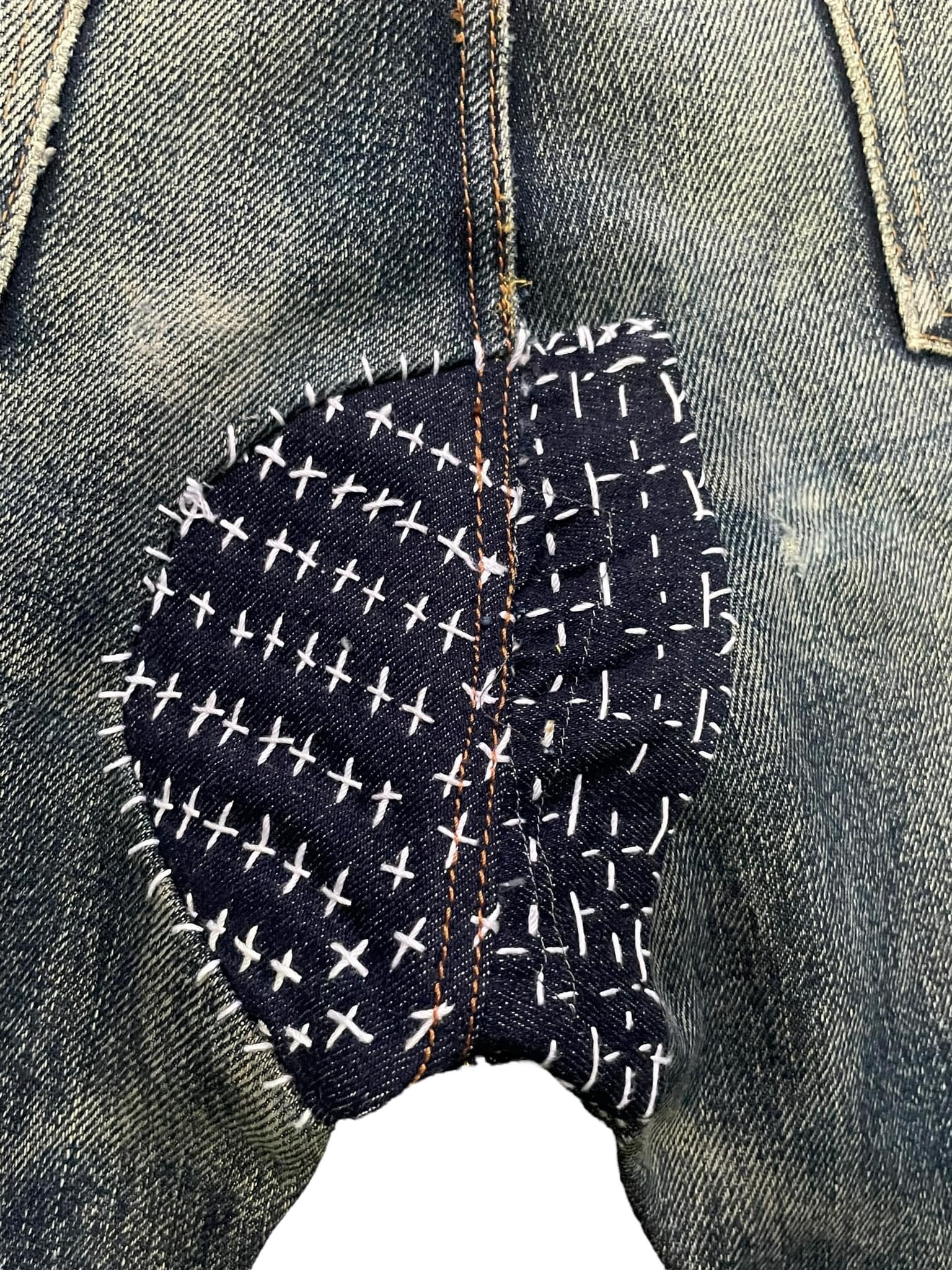 Vintage Kojima Genes Selvedge Distressed Denim