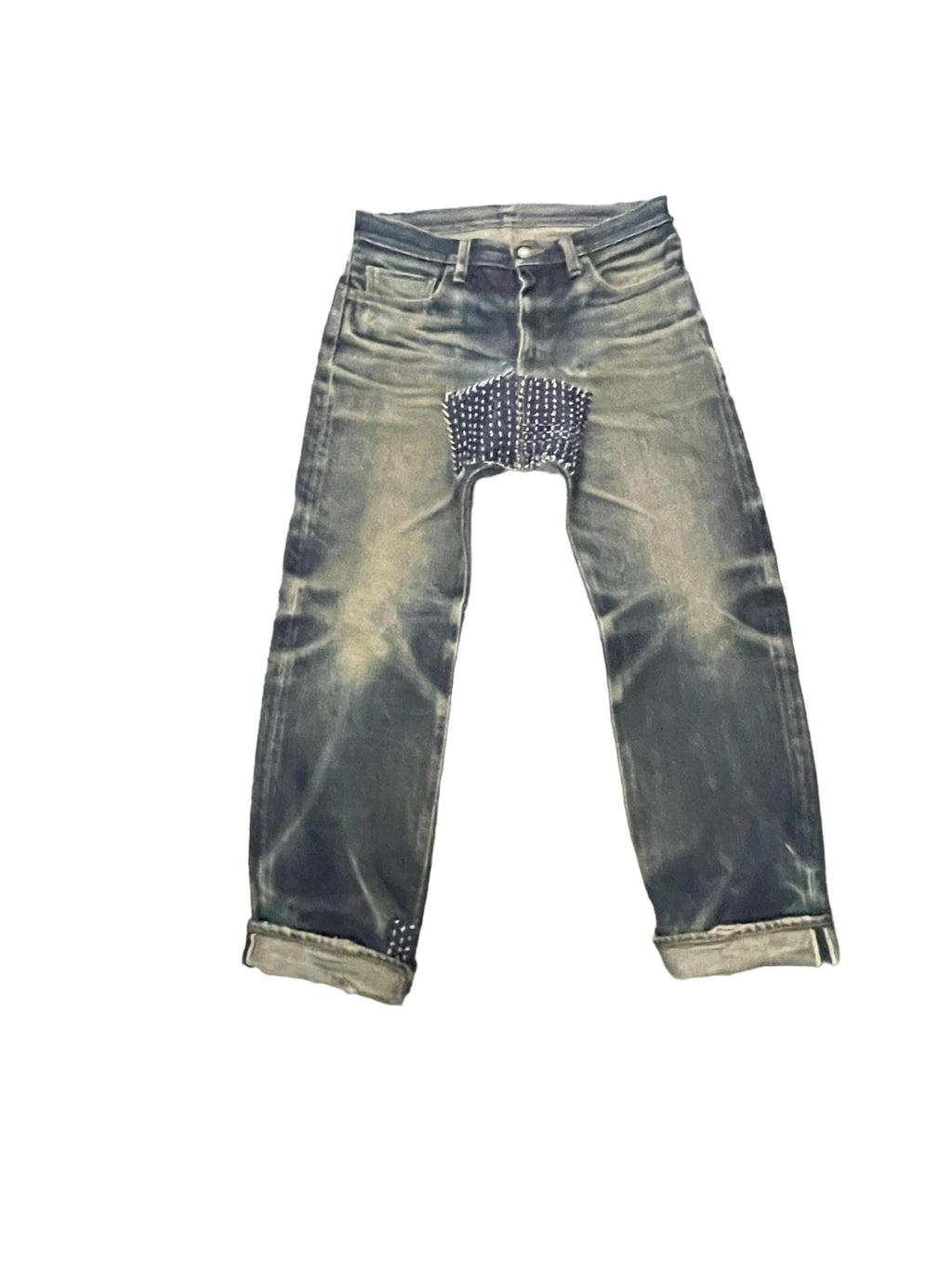 Vintage Kojima Genes Selvedge Distressed Denim