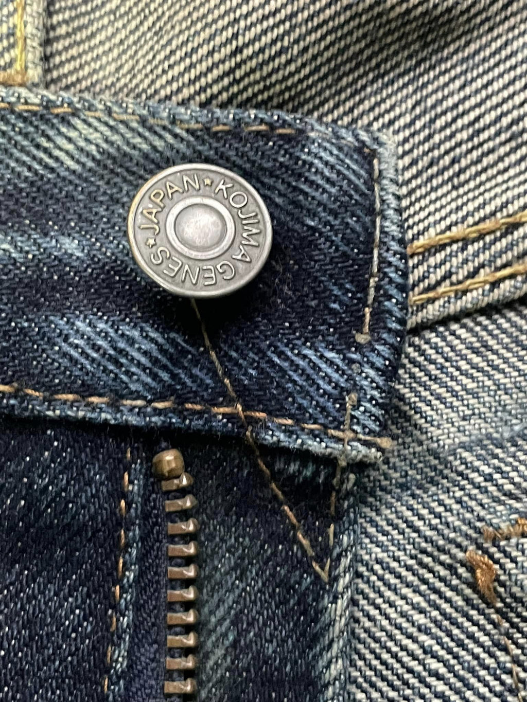 Vintage Kojima Genes Selvedge Distressed Denim
