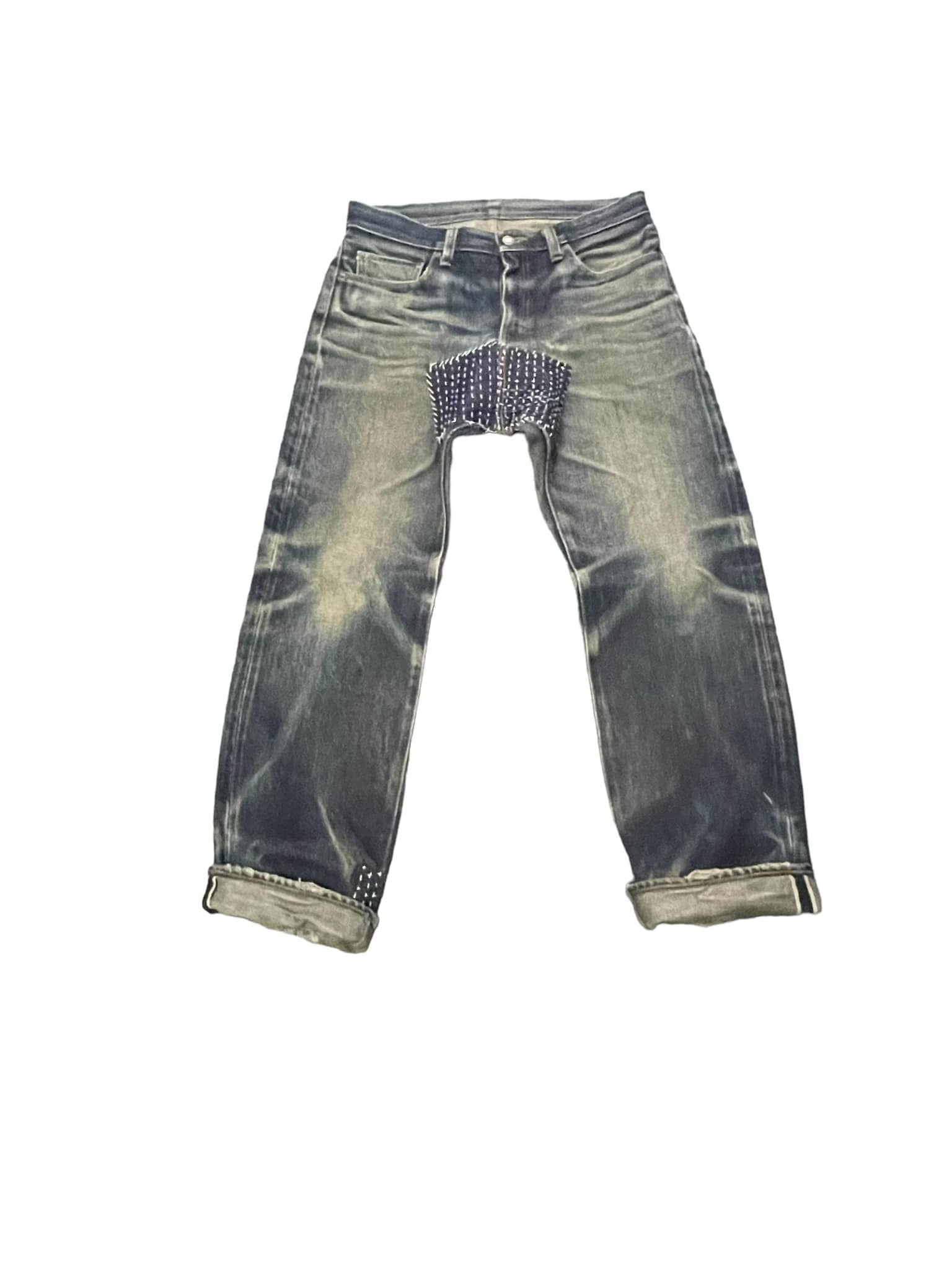 Vintage Kojima Genes Selvedge Distressed Denim